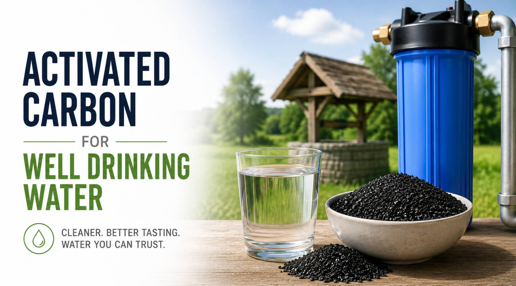 Activated Carbon for Well Drinking Water Filtration