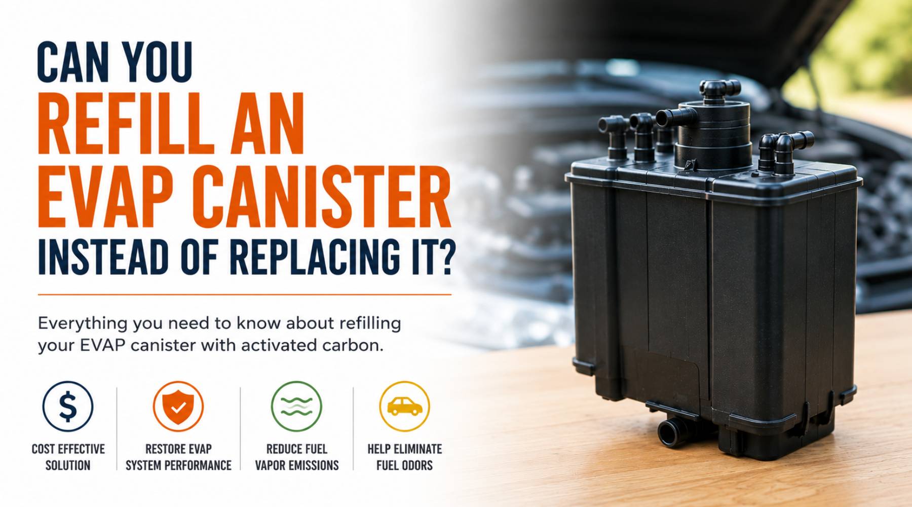 Can You Refill an EVAP Canister Instead of Replacing It?