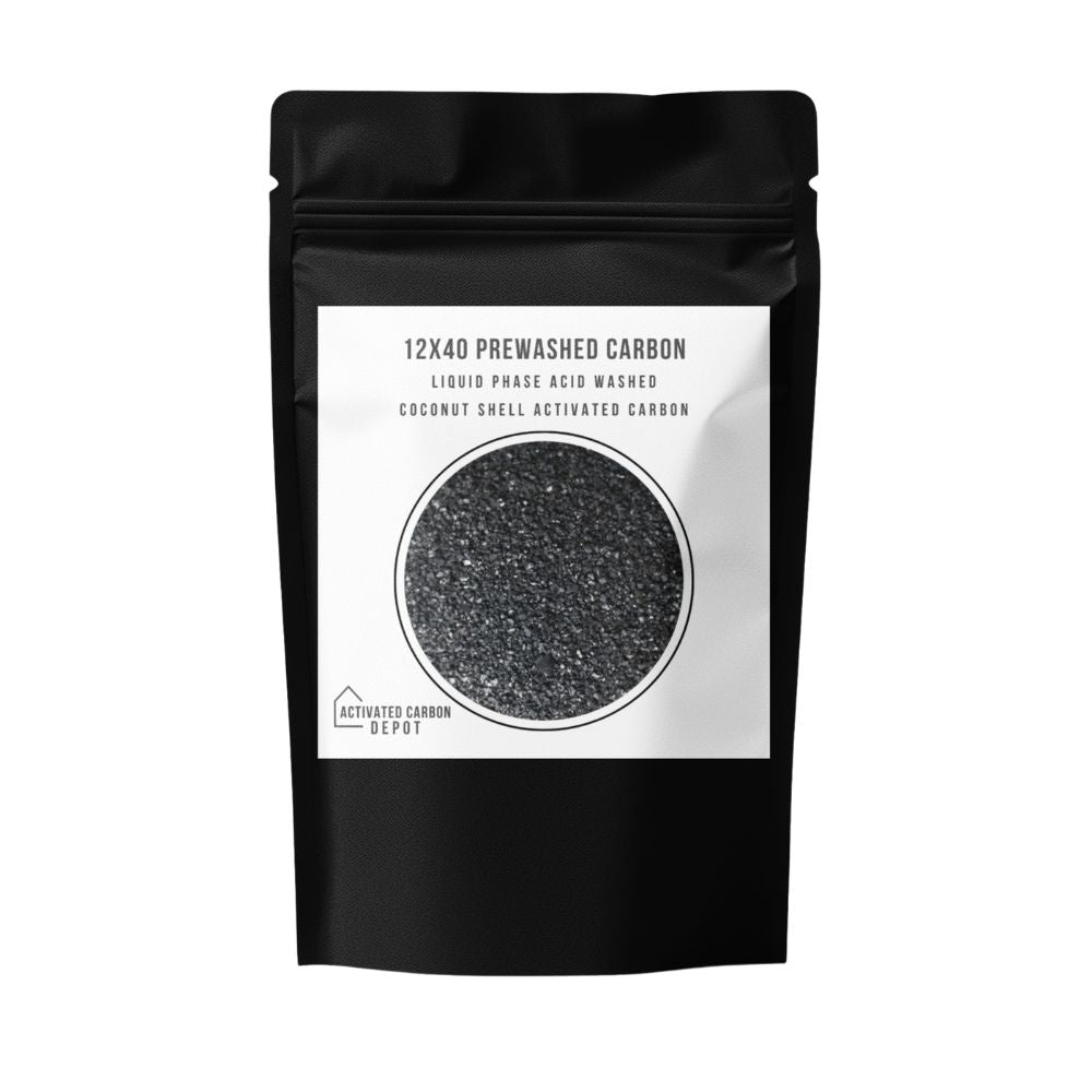 12x40 Liquid Phase Coconut Shell Prewashed Activated Carbon