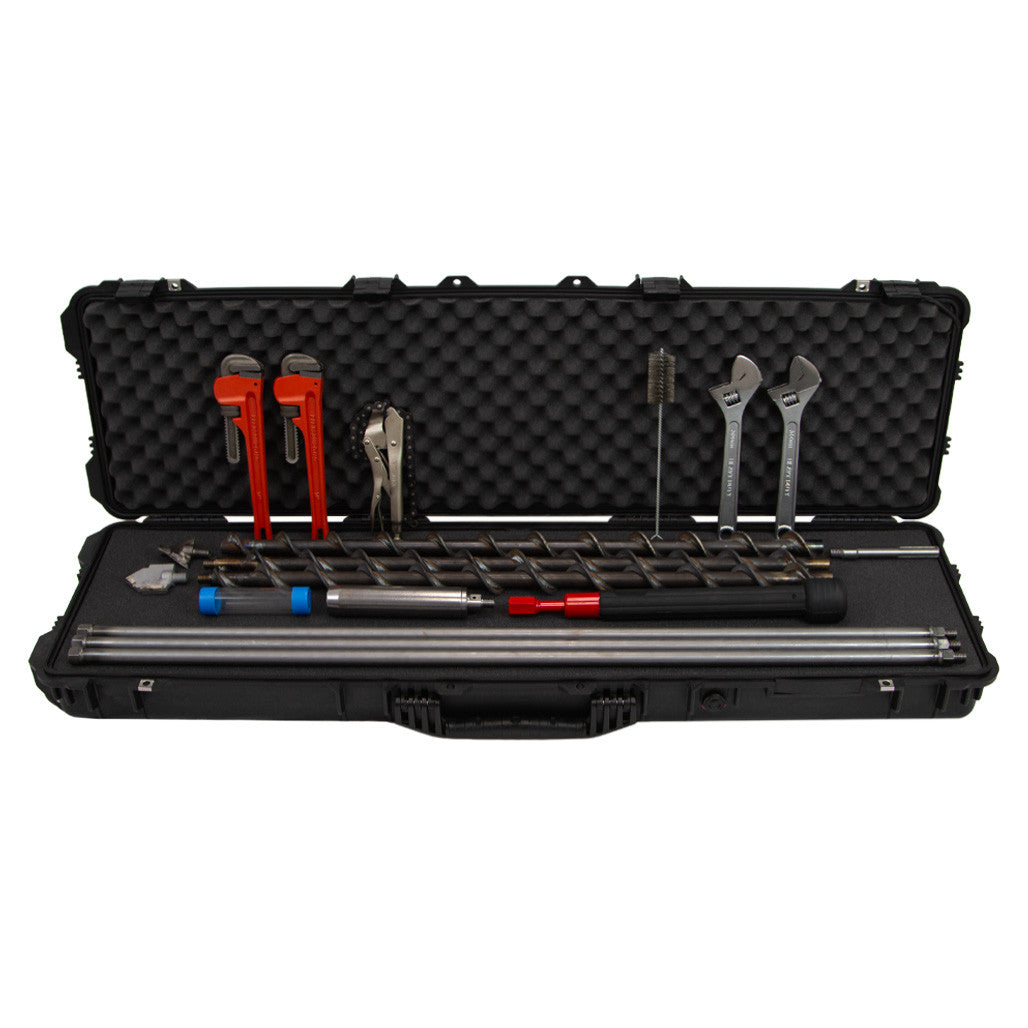 AMS 2 SST Flighted Auger Kit w/ No Drill, 5/8 Thread | AMS Soil Sampling Equipment