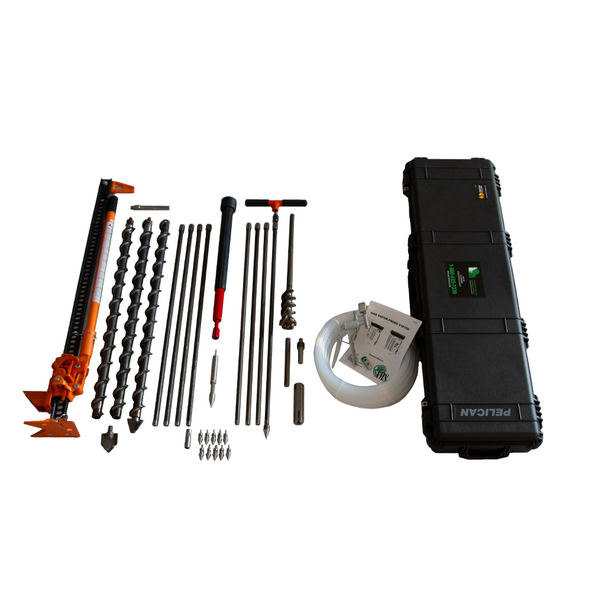 AMS HD GVP Kit w/ Dedicated Tips & Retract-A-Tip w/ No Drill | AMS Soil Sampling Equipment