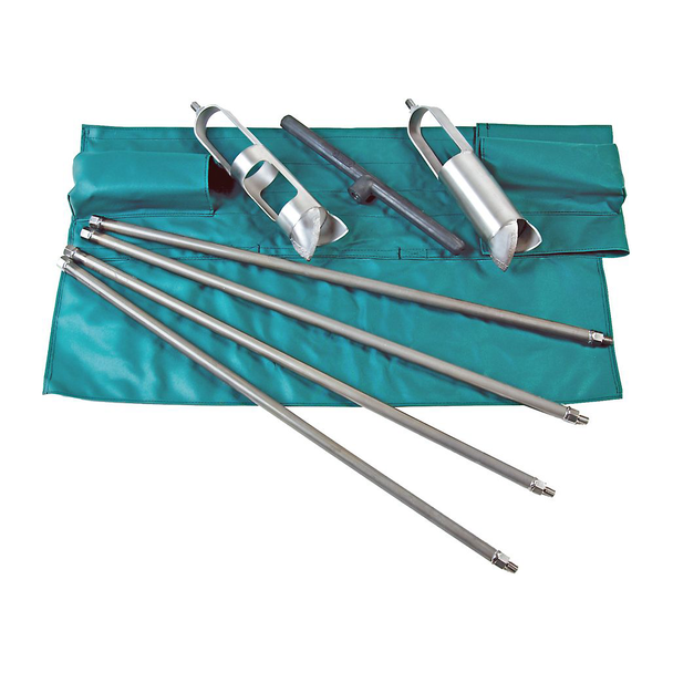 AMS 3-1/4 X 4' Mini Soil Auger Kit, 5/8 Thread | AMS Soil Sampling Equipment