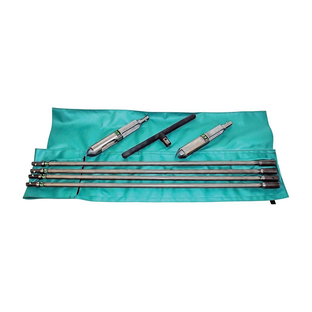 AMS 3-1/4 X 3' SST Mini Soil Auger Kit, QC | AMS Soil Sampling Equipment