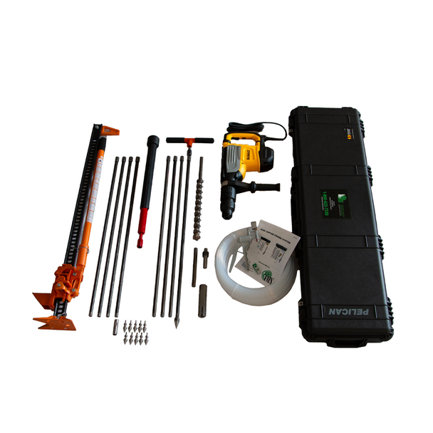 AMS GVP Kit w/ Dedicated Tips w/ DeWalt 120V 2 SDS Max Combination Hammer Drill - D25773K | AMS Soil Sampling Equipment
