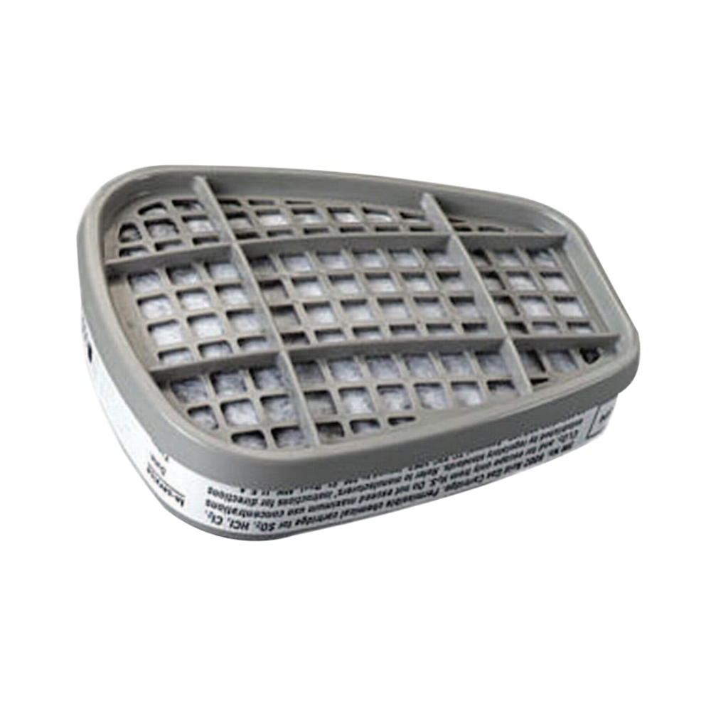 3M 6000 Series Gas /Vapor Cartridges, Acid Gases, White