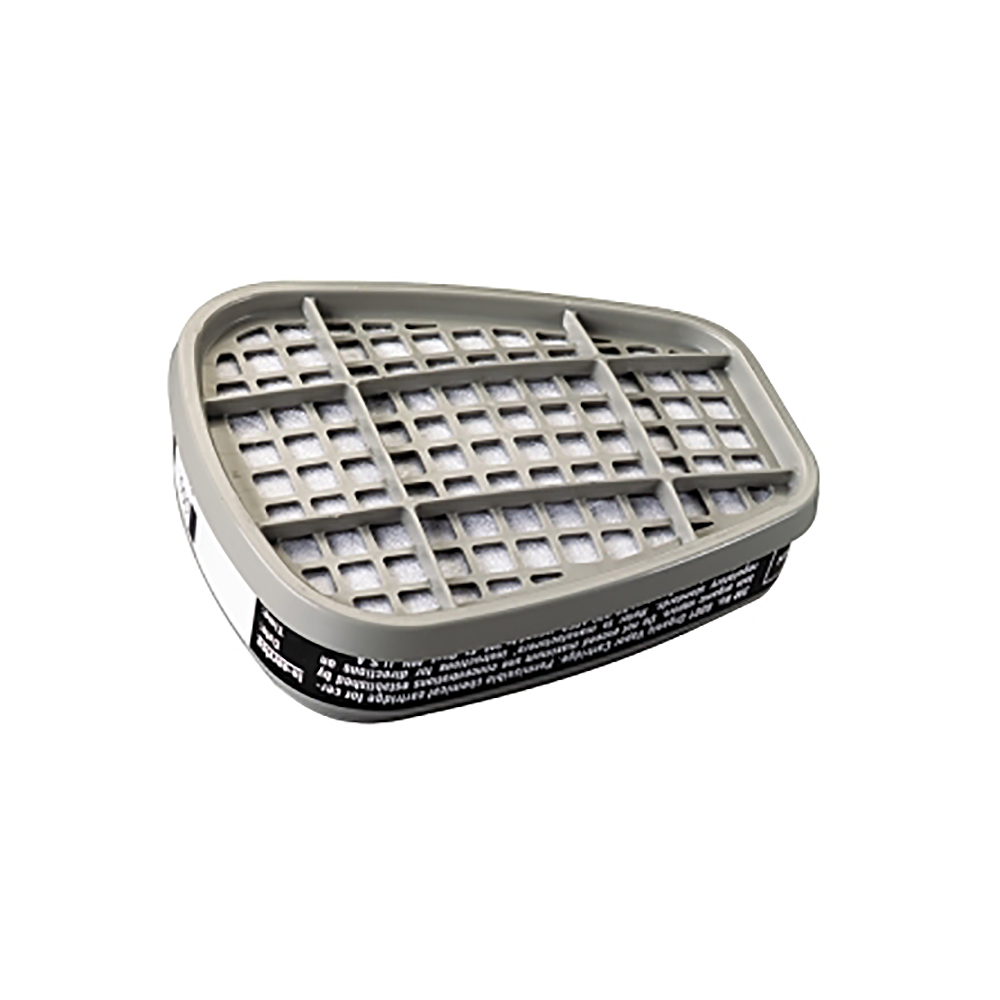 3M 6000 Series Gas/Vapor Cartridges Formaldehyde/Organic Vapor, Olive/Black (2-Pack)