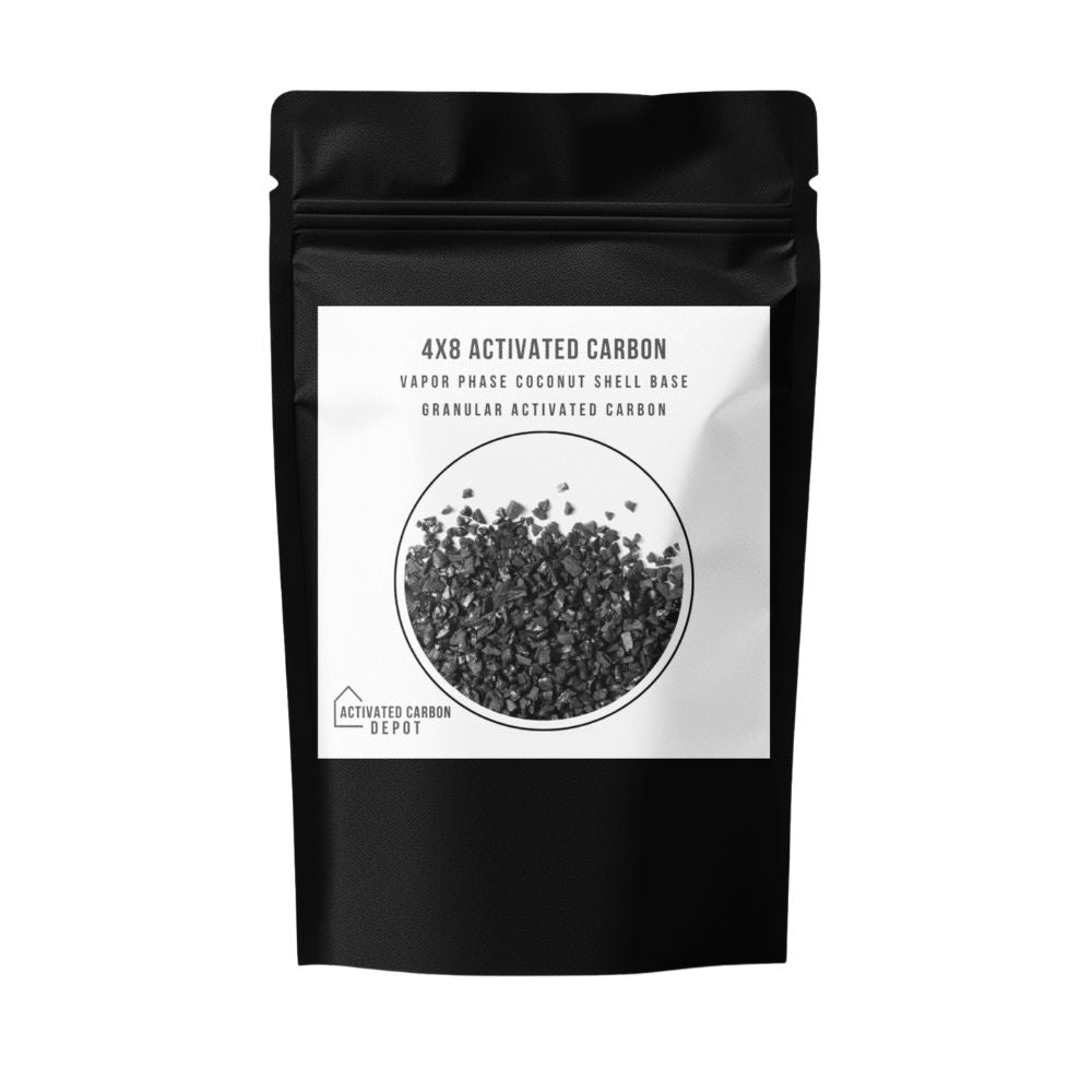 4x8 Vapor Phase Coconut Shell Granular Activated Carbon