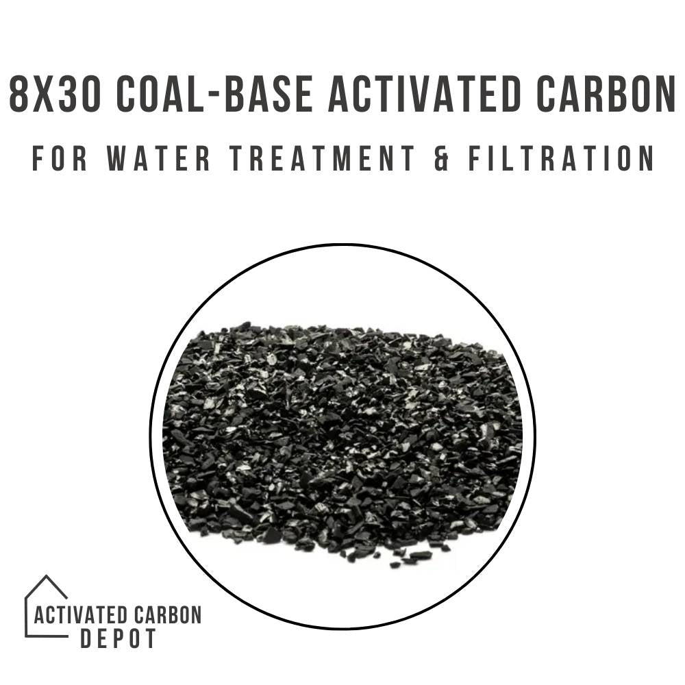 8x30 Coal-Based GAC – Liquid Phase Filtration