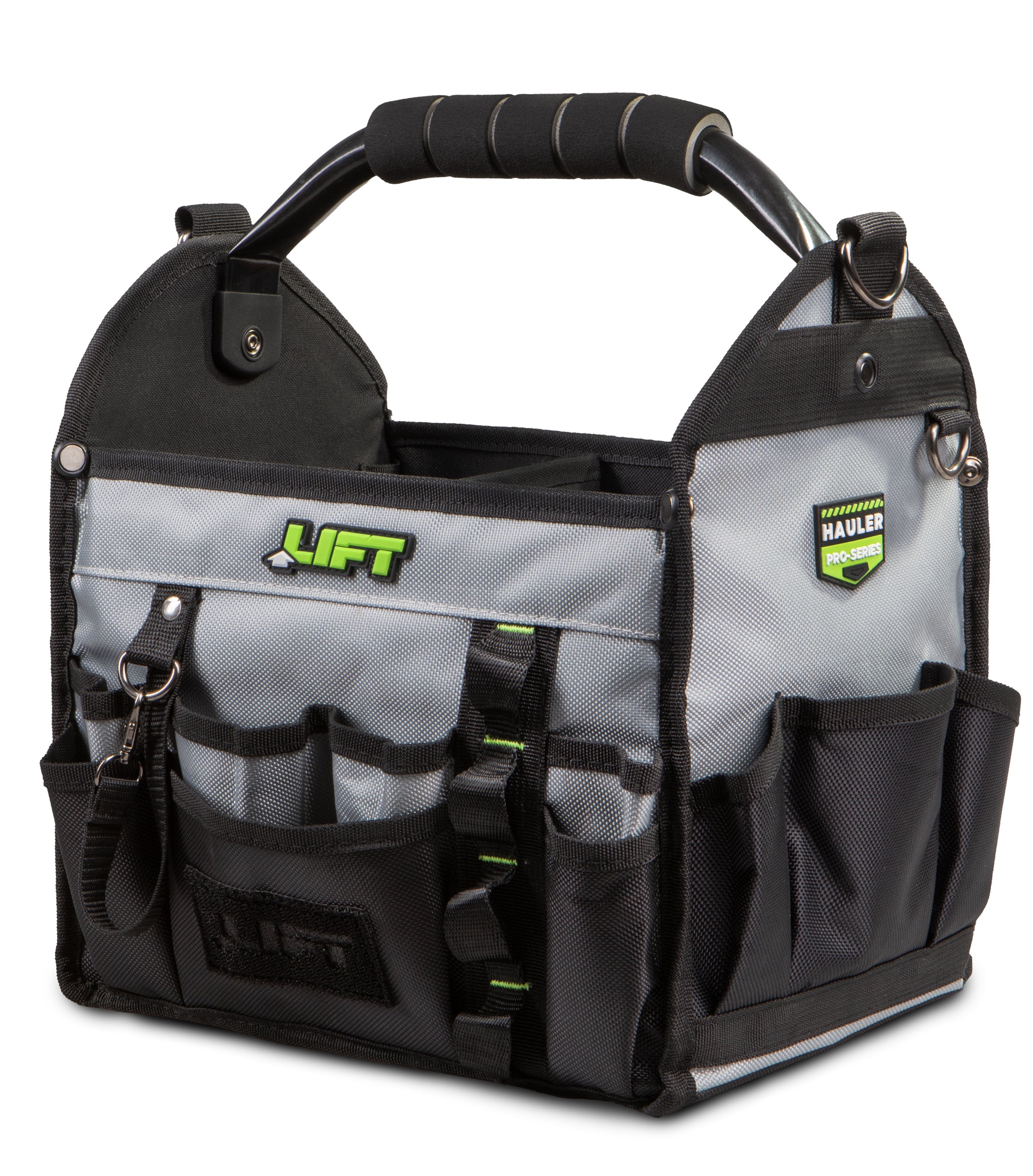LIFT Safety Open Top Tool Bag | 1680D Ballistic Shell | 17 Pockets | Reinforced Base