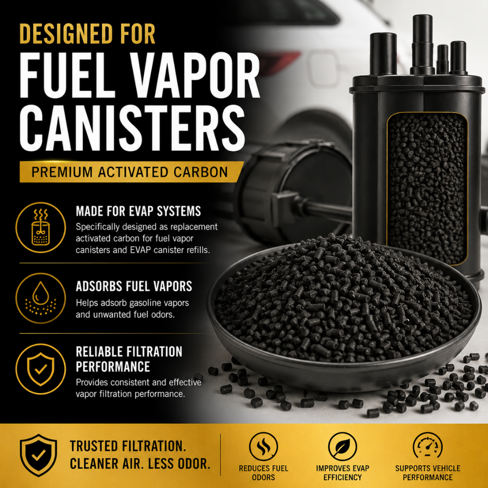 Activated Carbon for Fuel Vapor Canisters