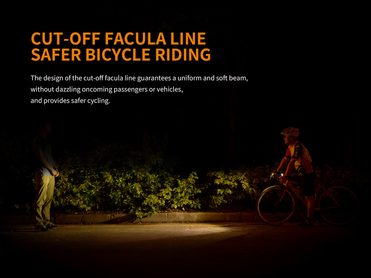 Fenix BC25R LED Bike Light | 600 Lumens | Anti-Glare | IP66 | 2600mAh Battery