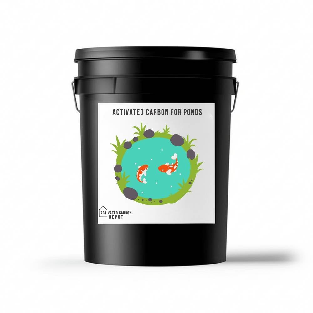 activated carbon for ponds - buckets