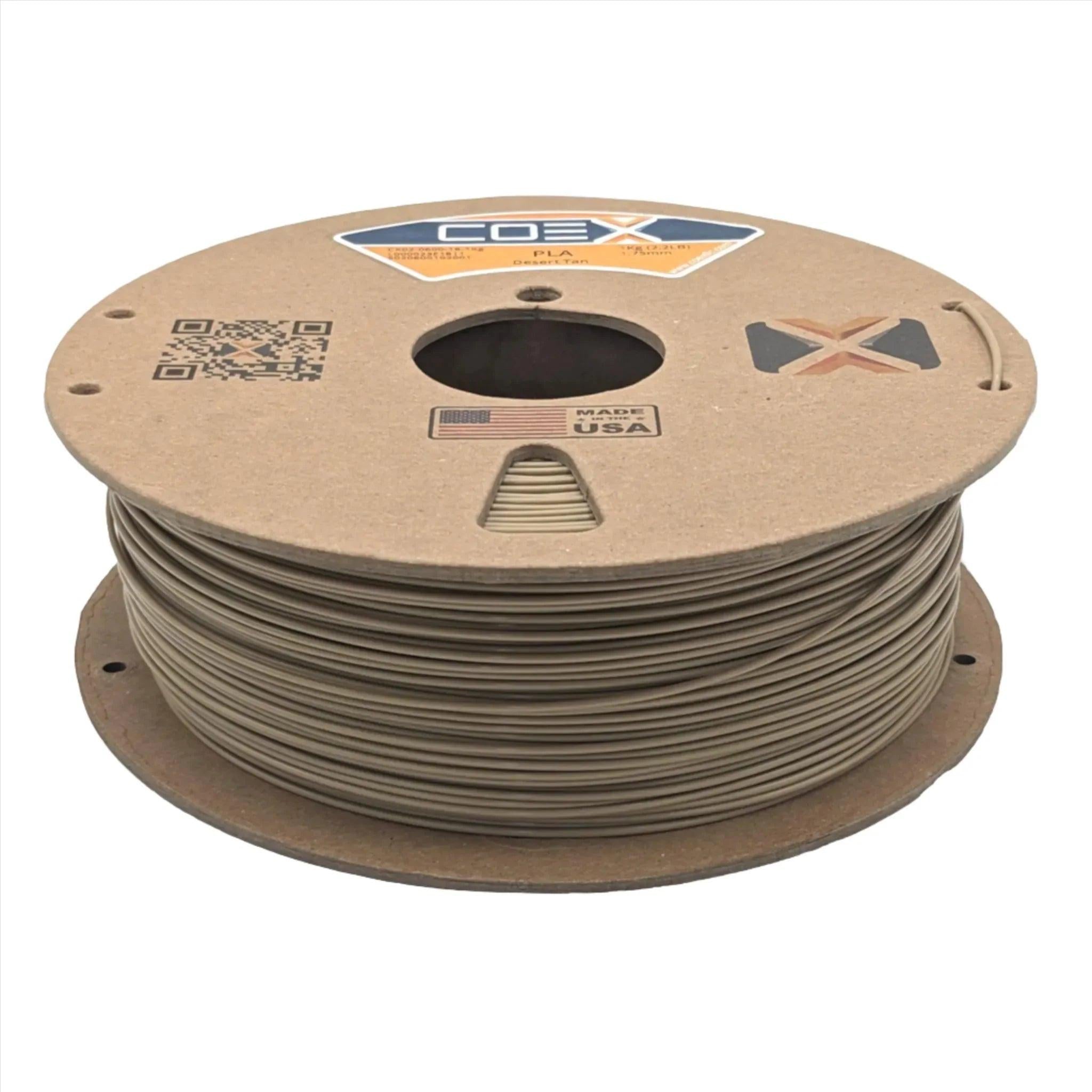 COEX 3D PLA Filament – Desert Tan – Easy Print, Smooth Finish 3D Printing Material
