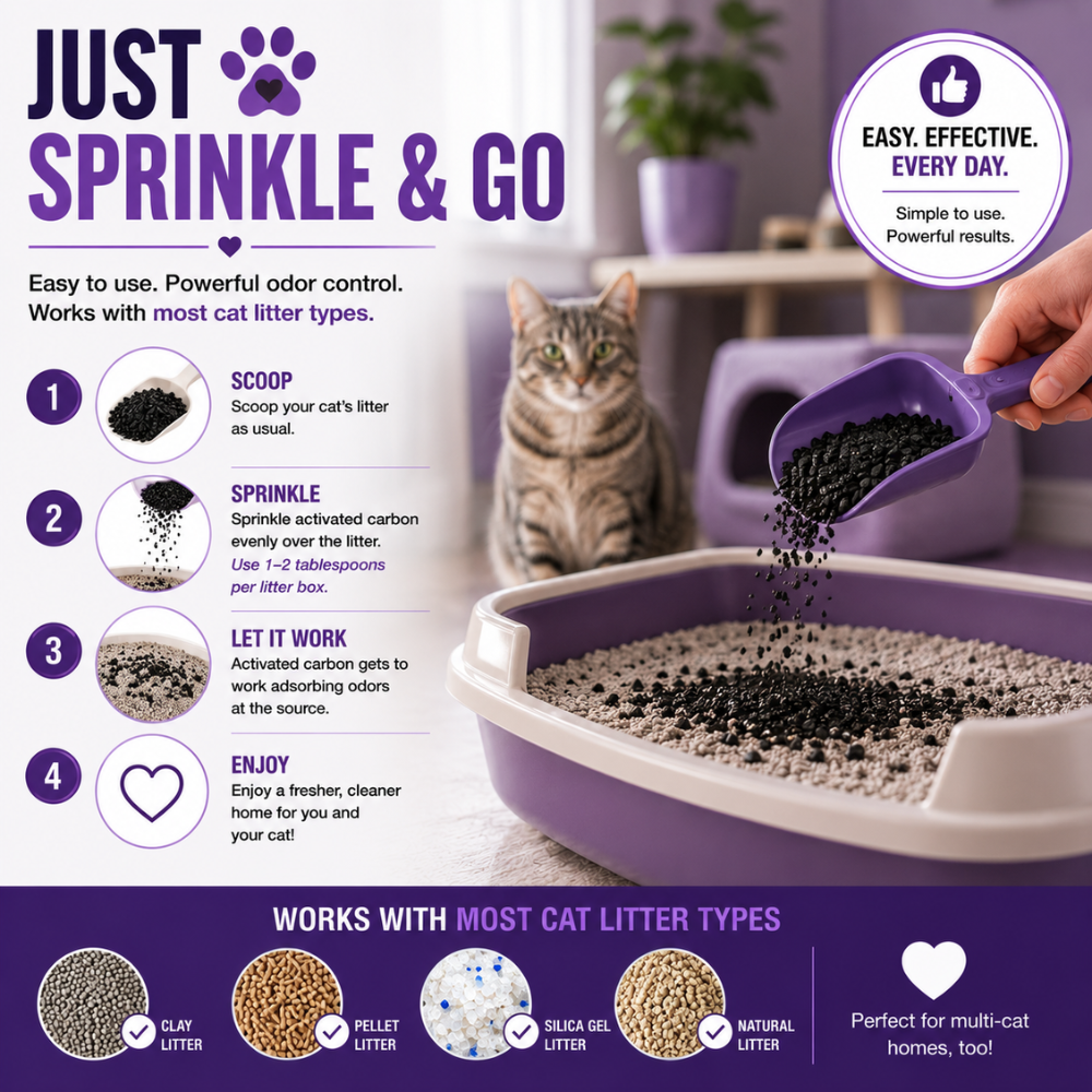 charcoal for Litter Boxes