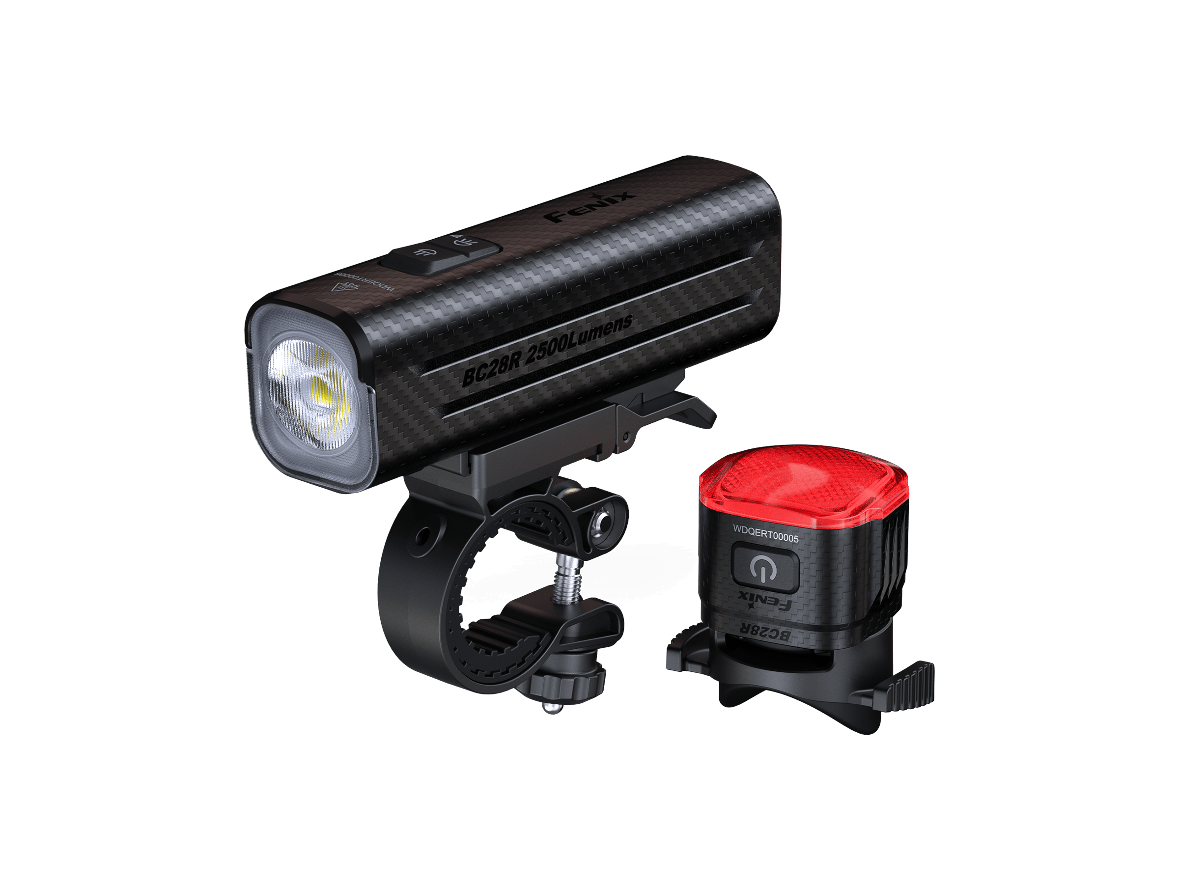 Fenix BC28R Smart Head & Tail Bike Light Combo | 2500 Lumens | Smart-Sync | IP66 | USB-C