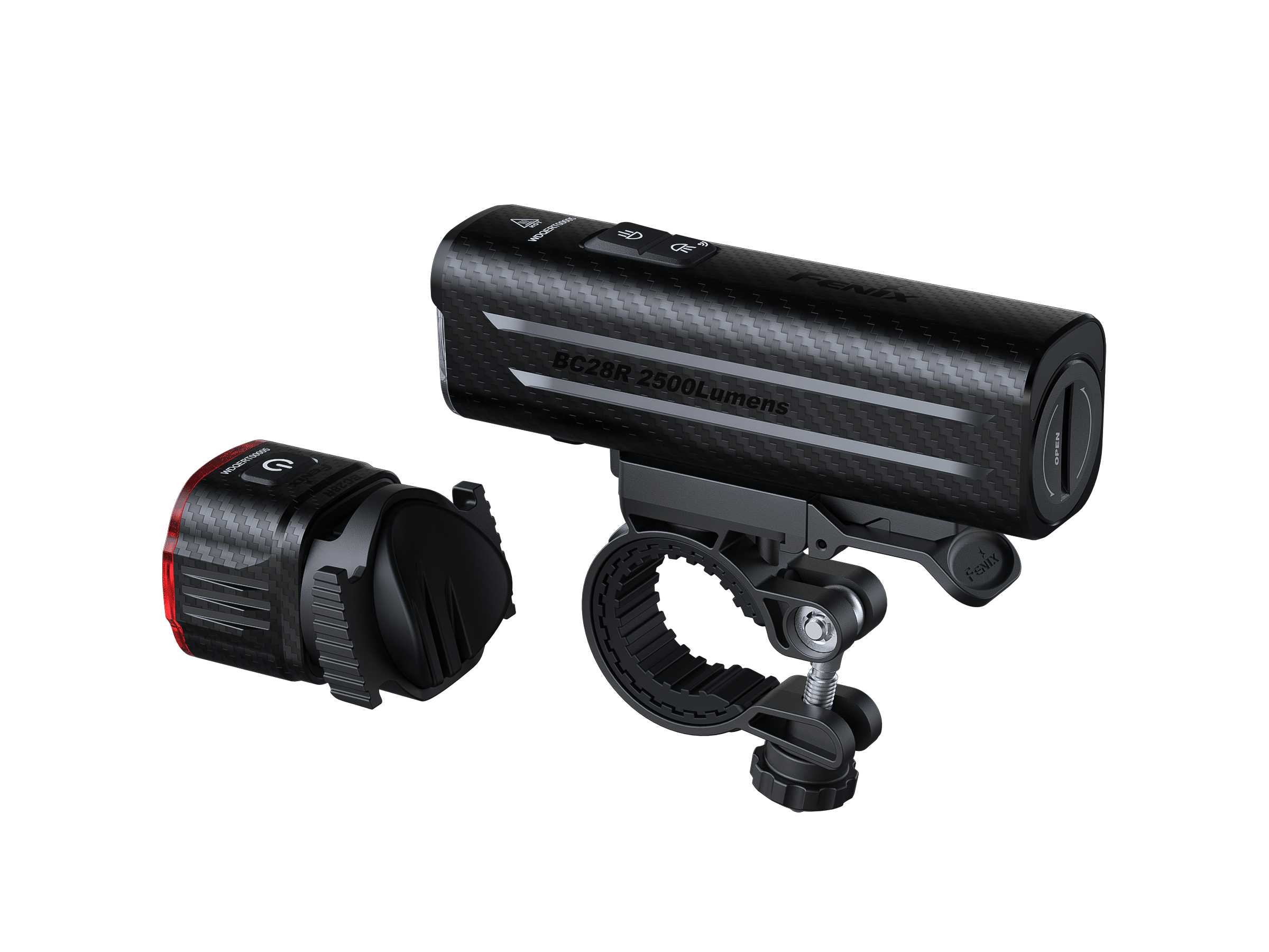 Fenix BC28R Smart Head & Tail Bike Light Combo | 2500 Lumens | Smart-Sync | IP66 | USB-C