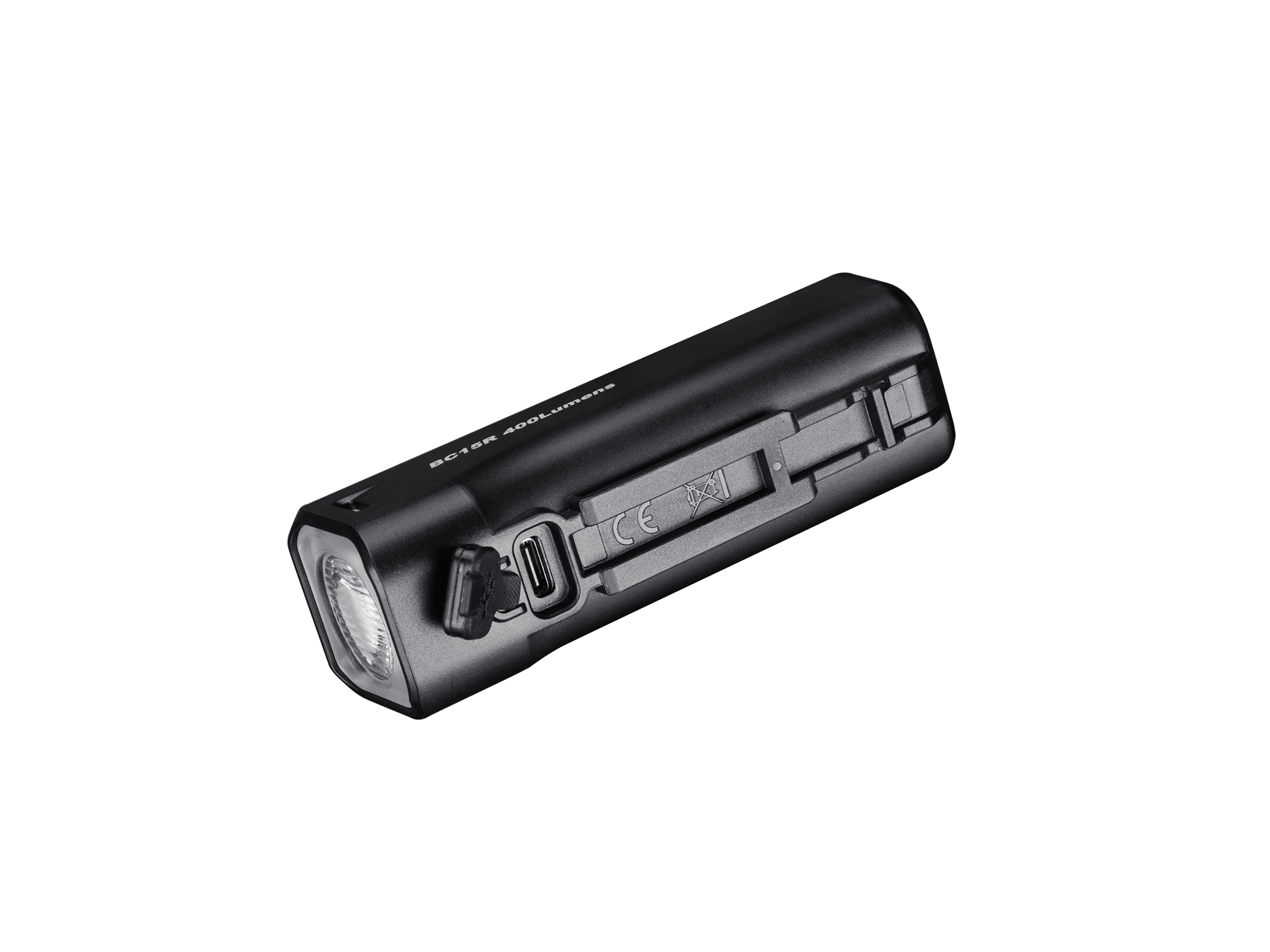 Fenix BC15R Rechargeable Bike Light | 400 Lumens | 31.5-Hour | 109g | IP66