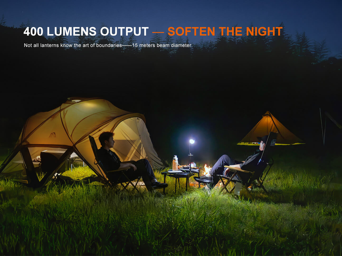 Fenix CL20R Pro Smart Multicolor Camping Lantern | 400 Lumens | RGB | Motion Sensing | IP65