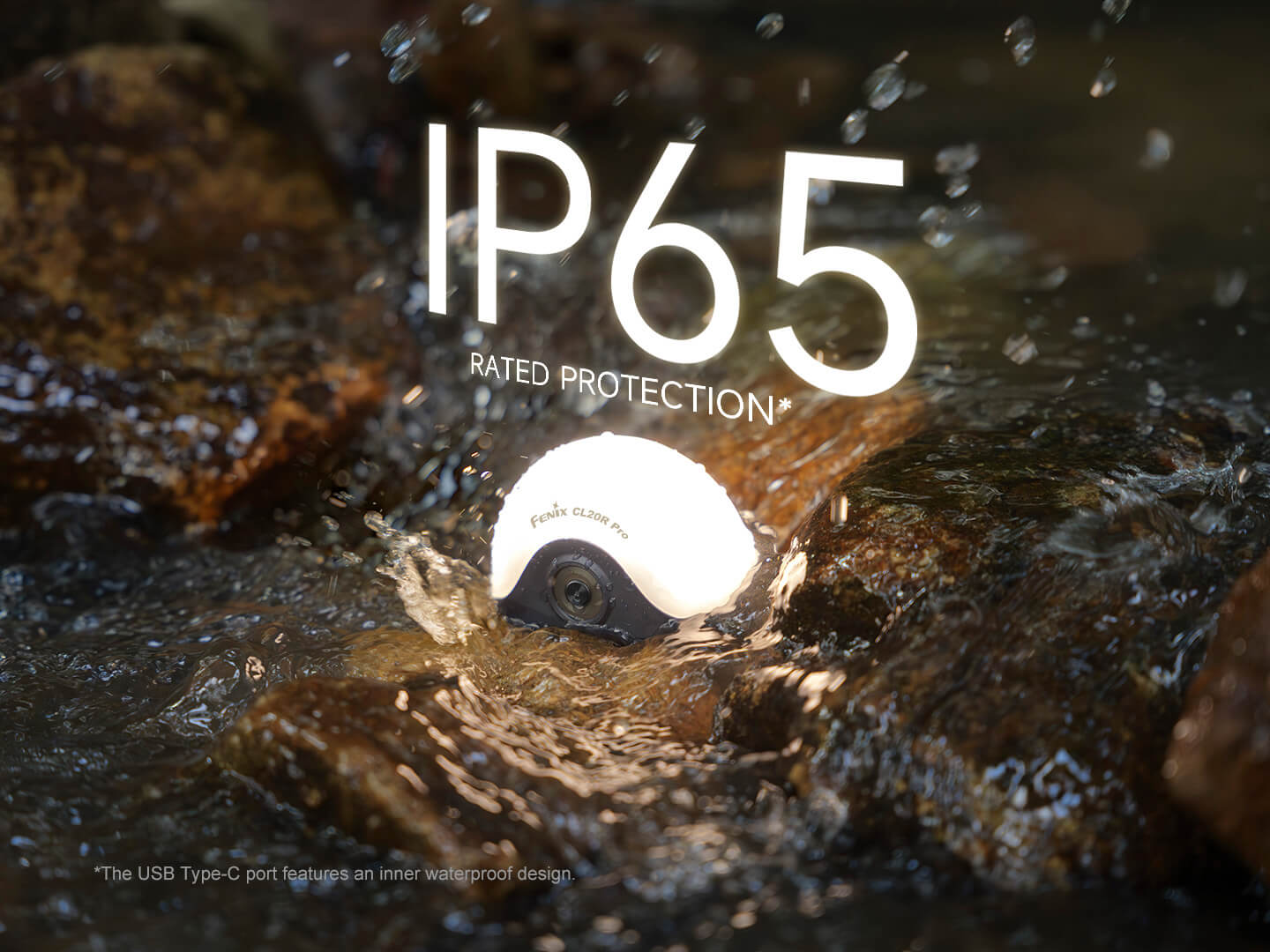 Fenix CL20R Pro Smart Multicolor Camping Lantern | 400 Lumens | RGB | Motion Sensing | IP65