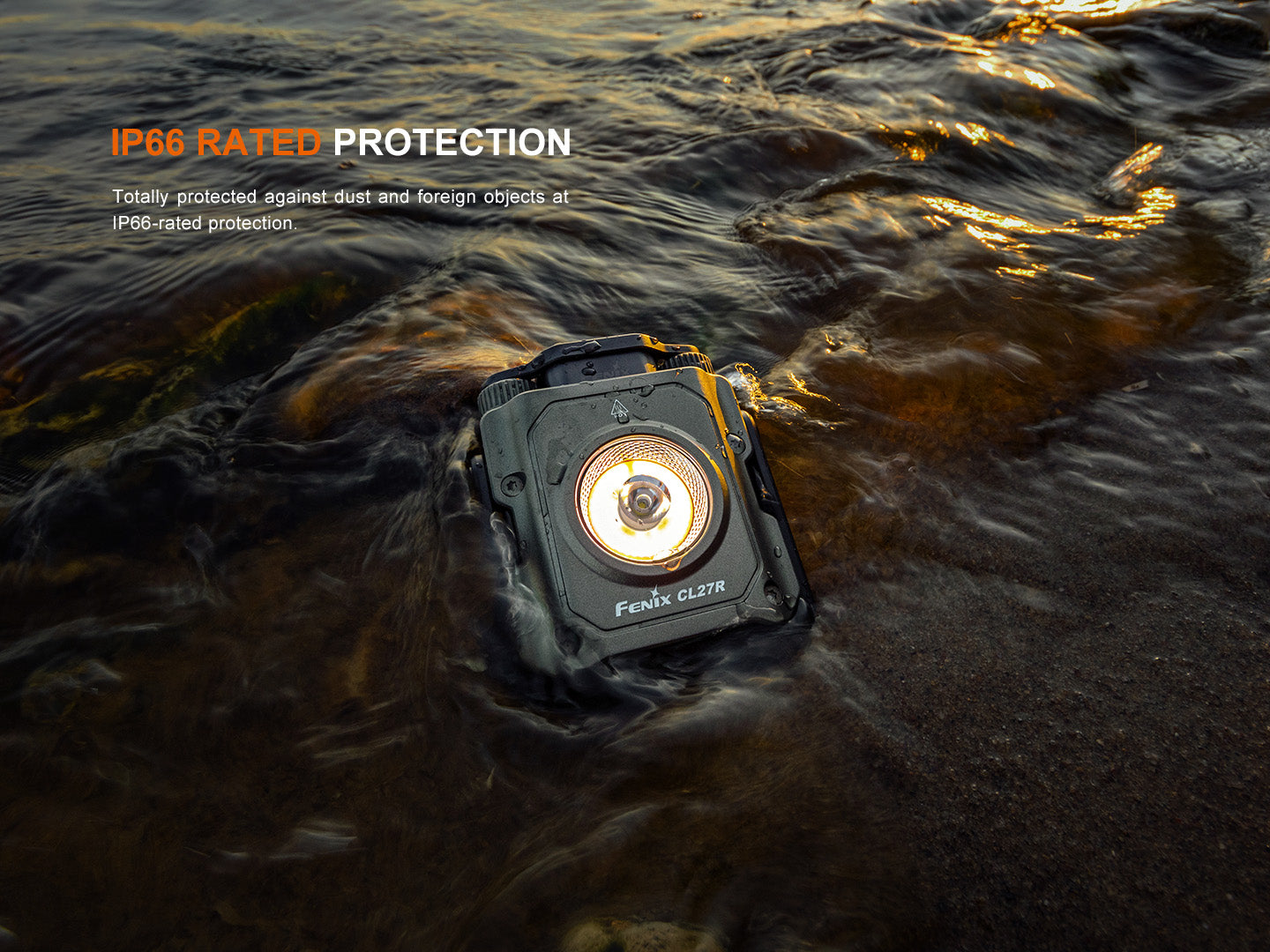 Fenix CL27R Multifunctional Outdoor Lantern | 1600 Lumens | Dual Beam | 2700K-6500K | IP66