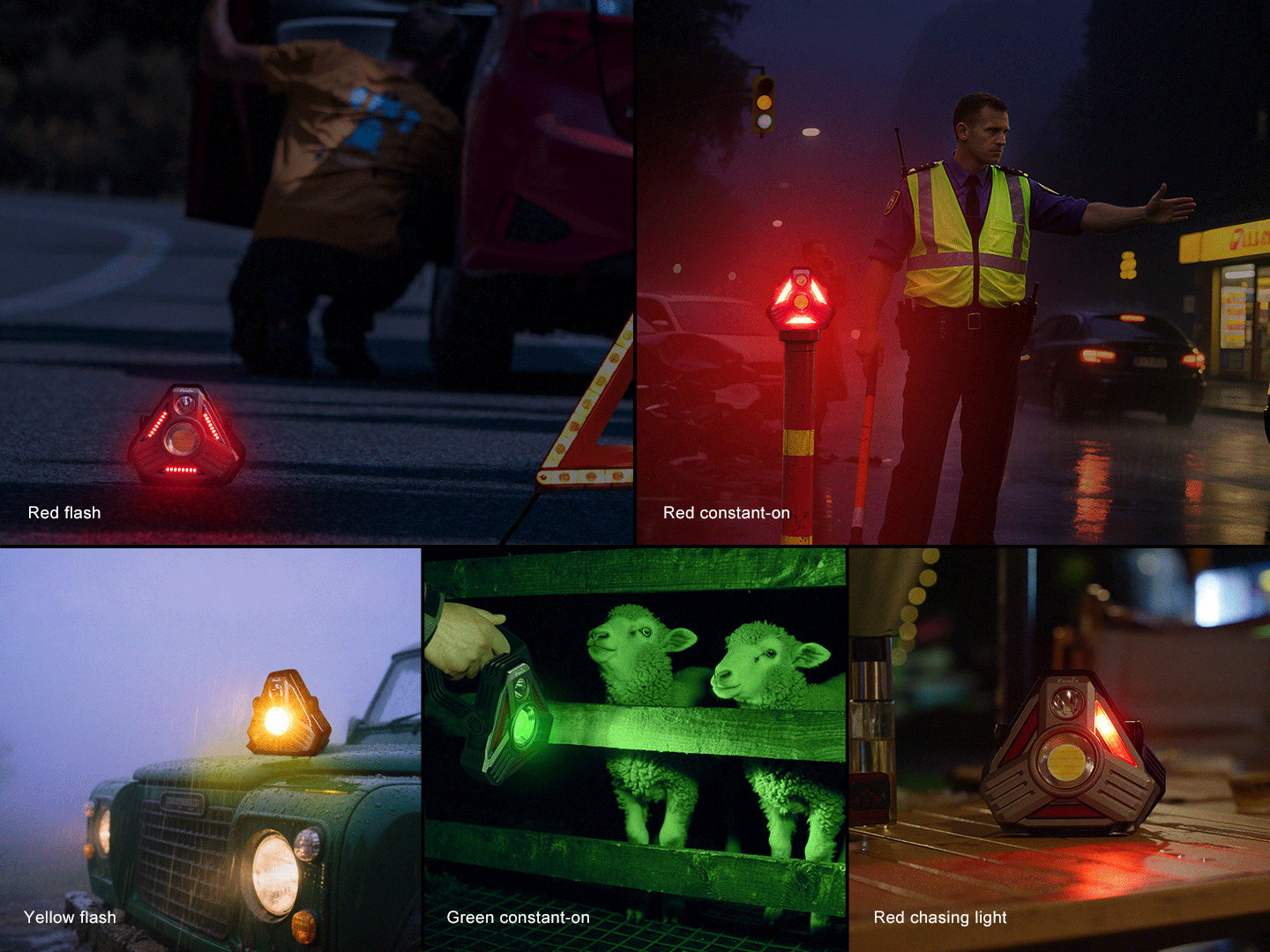 Fenix CP50R Road Hazard Camping Lantern | 5500 Lumens | 360° Handle | 2700K-6500K | IP66