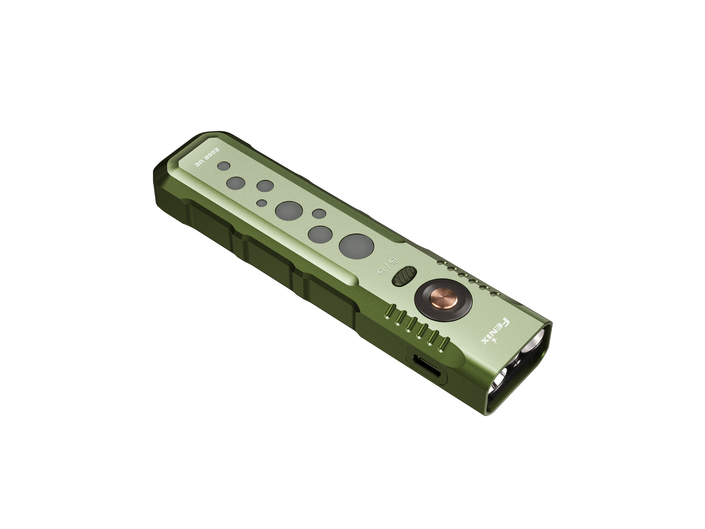 Fenix E08R UE Multi-Light EDC Flashlight | 1600 Lumens | Green Laser | Red Light | IP66