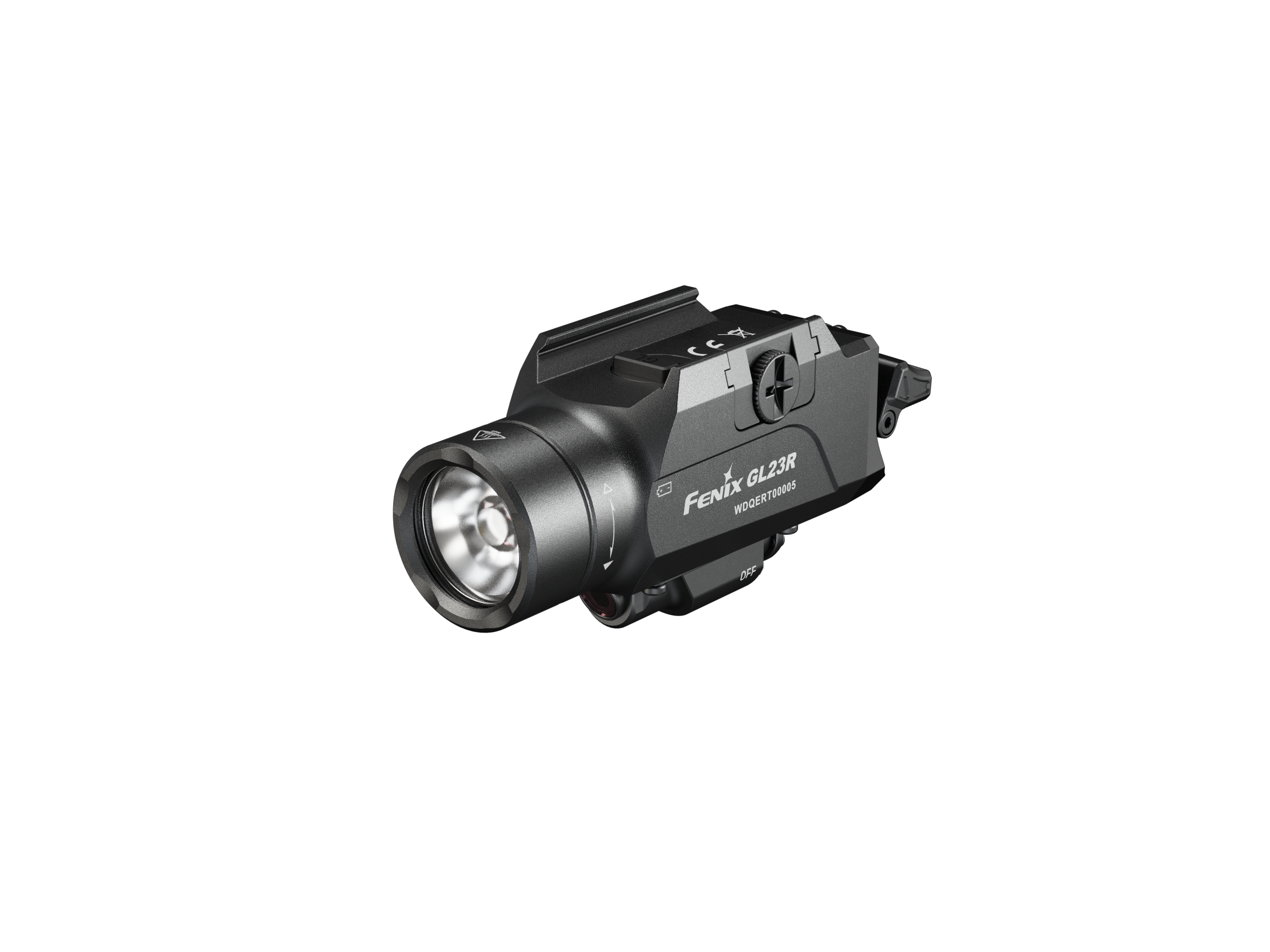 Fenix GL23R Green Laser Tactical Pistol Light | 1200 Lumens | 520nm | IP66 | USB-C