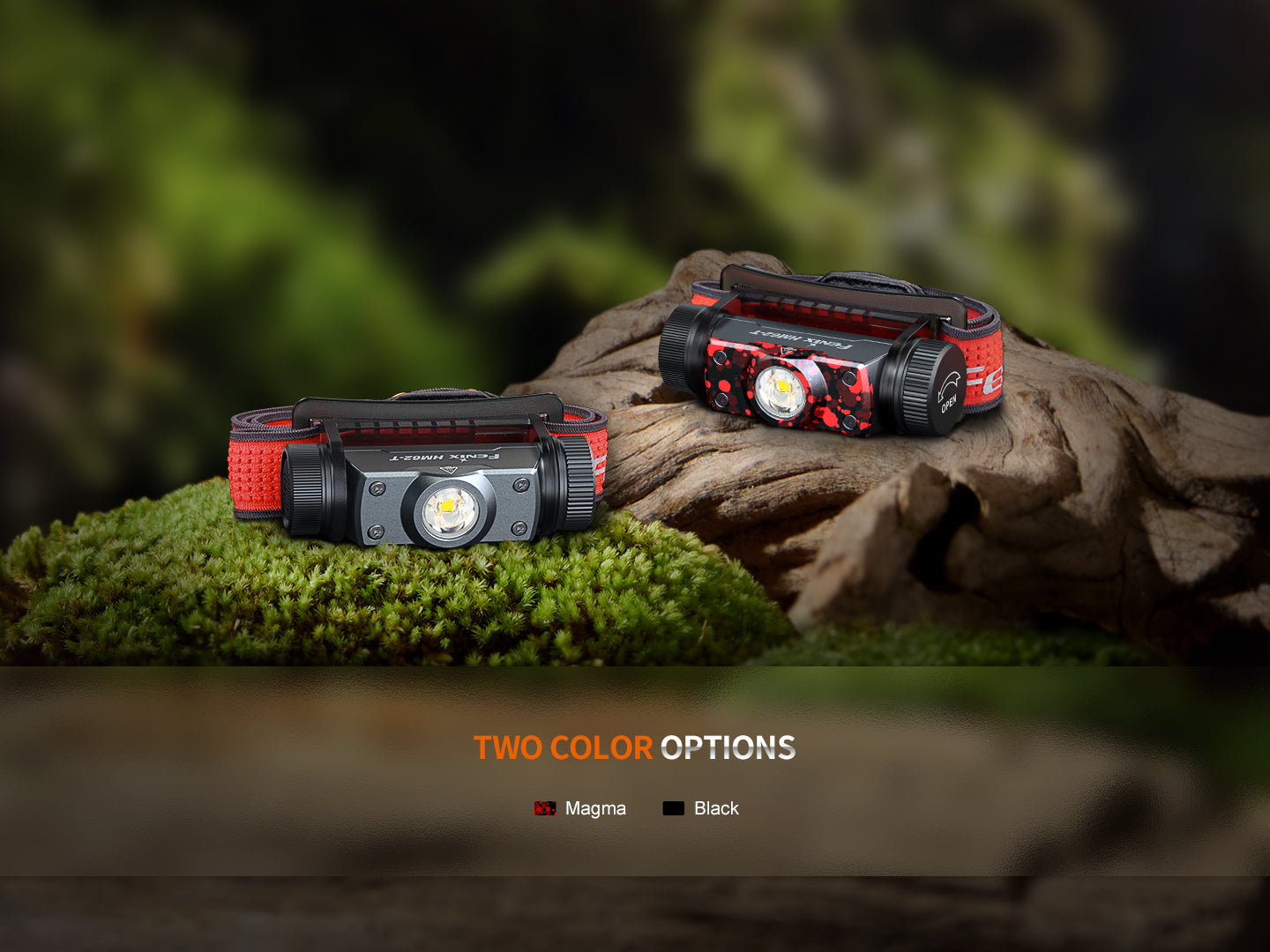 Fenix HM62-T Trail Running Headlamp | 1200 Lumens | Magnesium Body | Emergency Whistle | IP68