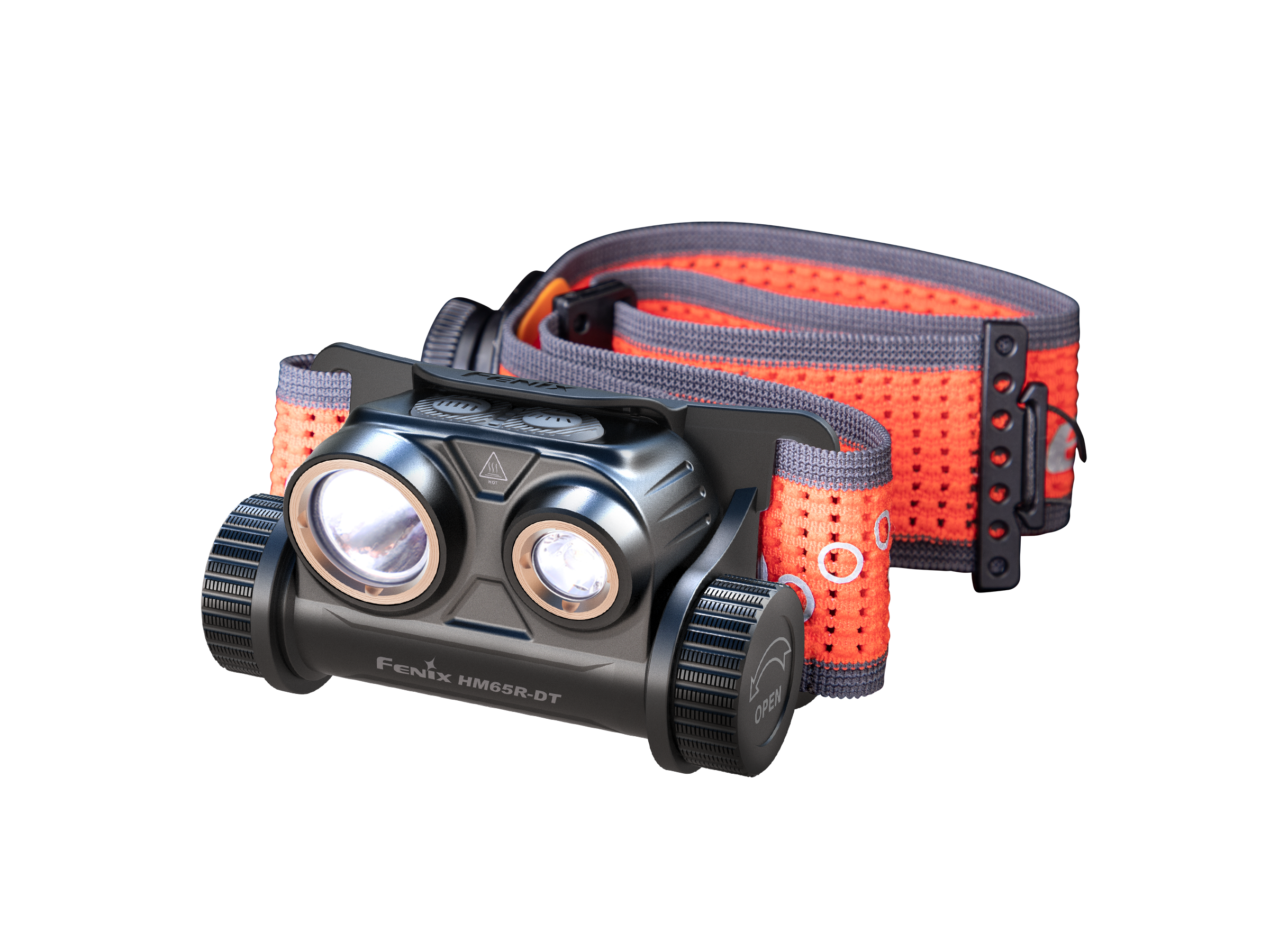 Fenix HM65R-DT Trail Running Headlamp | 1500 Lumens | Warm White 3000K | Magnesium
