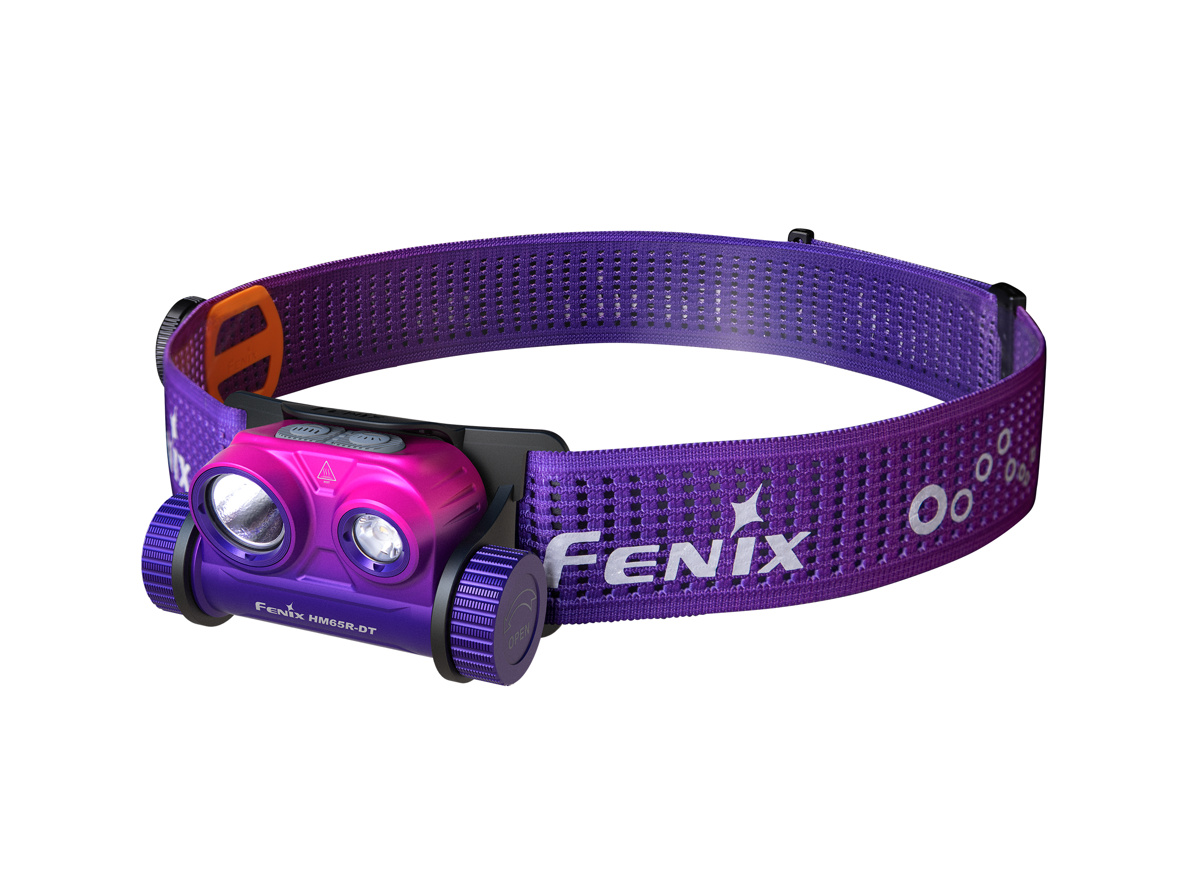Fenix HM65R-DT Trail Running Headlamp | 1500 Lumens | Warm White 3000K | Magnesium