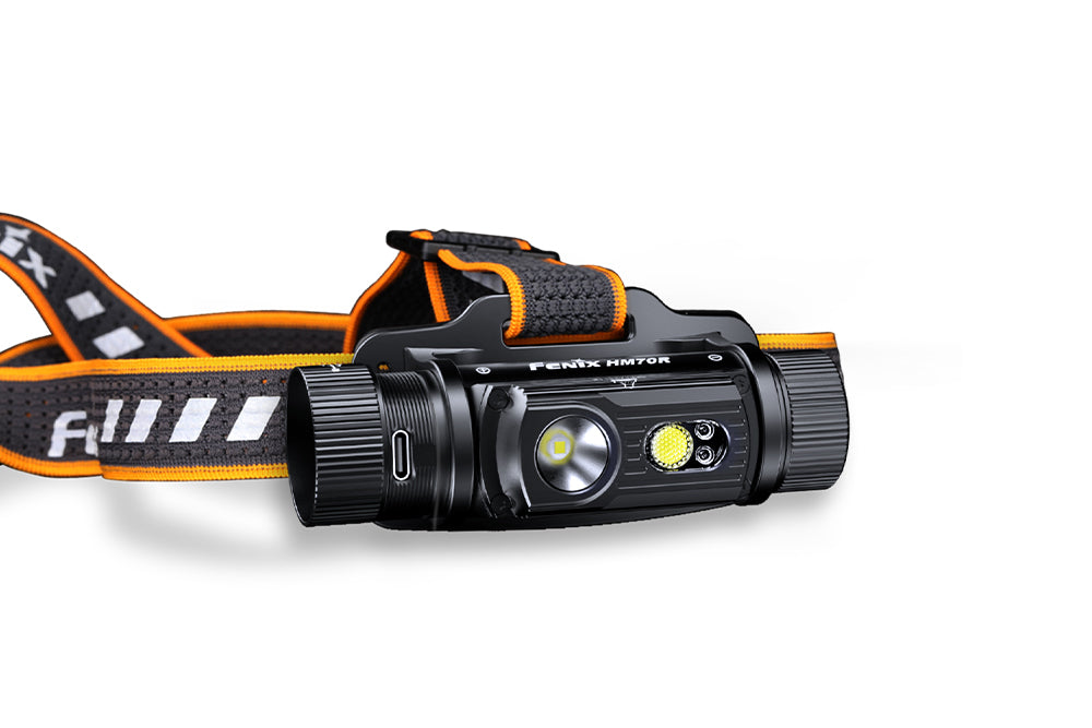 Fenix HM70R Rechargeable LED Headlamp | 1600 Lumens | 610 ft | 100-Hour Runtime | IP68