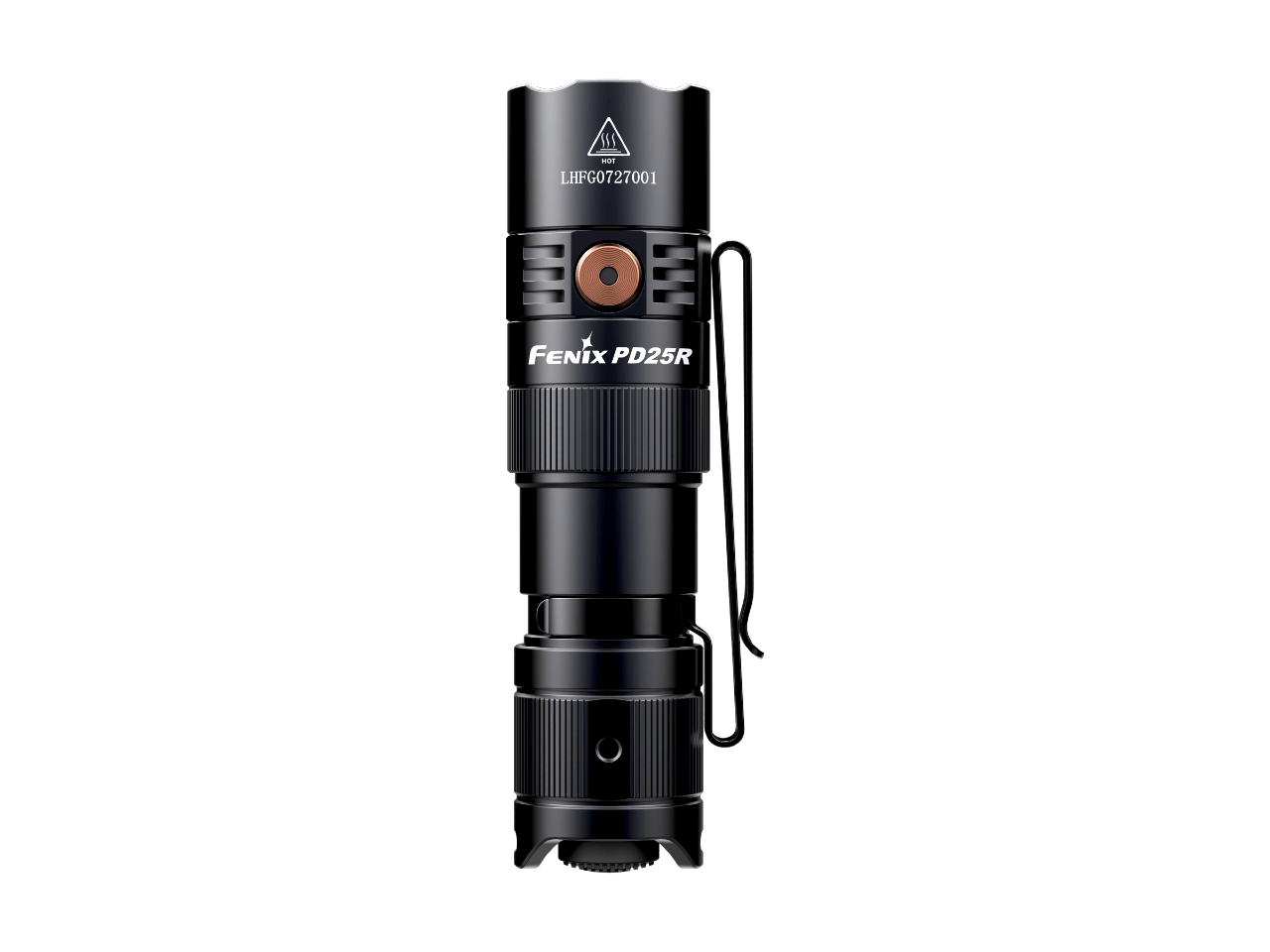 Fenix PD25R Rechargeable EDC Flashlight | 800 Lumens | 250m | IP68 | USB-C