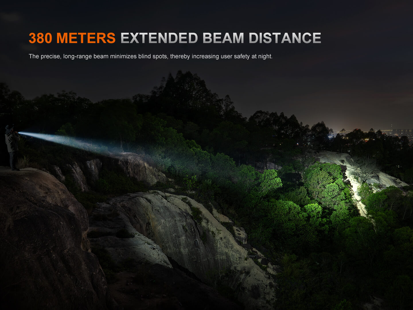 Fenix PD35R ACE Multi-Mode Tactical Flashlight | 2000 Lumens | SET | IP68