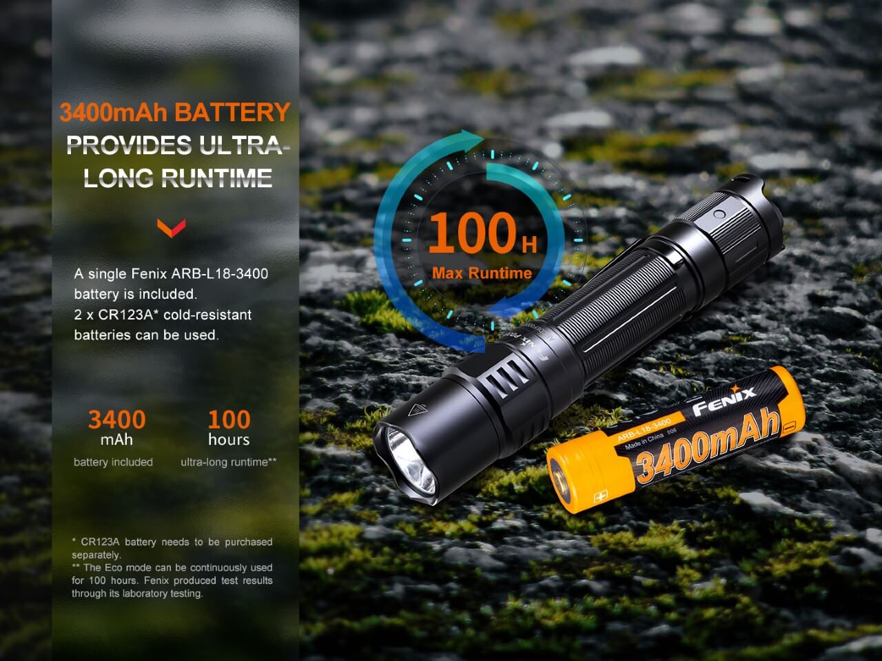 Fenix PD35R Compact Rechargeable Tactical Flashlight | 1700 Lumens | 1100 ft | IP68
