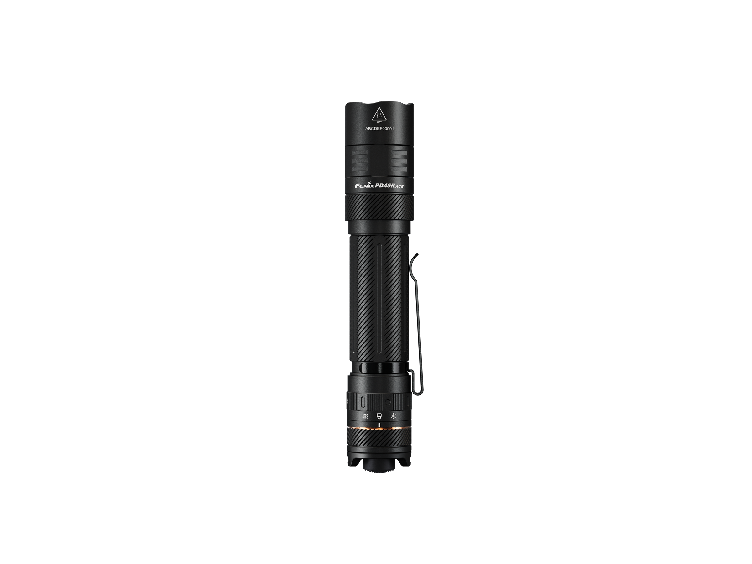 Fenix PD45R ACE Multi-Mode Tactical Flashlight | 3200 Lumens | 410m | SET Tech | IP68
