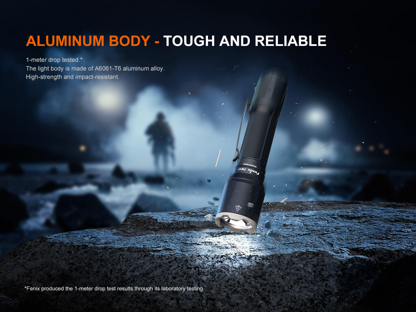 Fenix TK17 Dual Switch Tactical Flashlight | 3600 Lumens | 330m | Power Bank | IP68