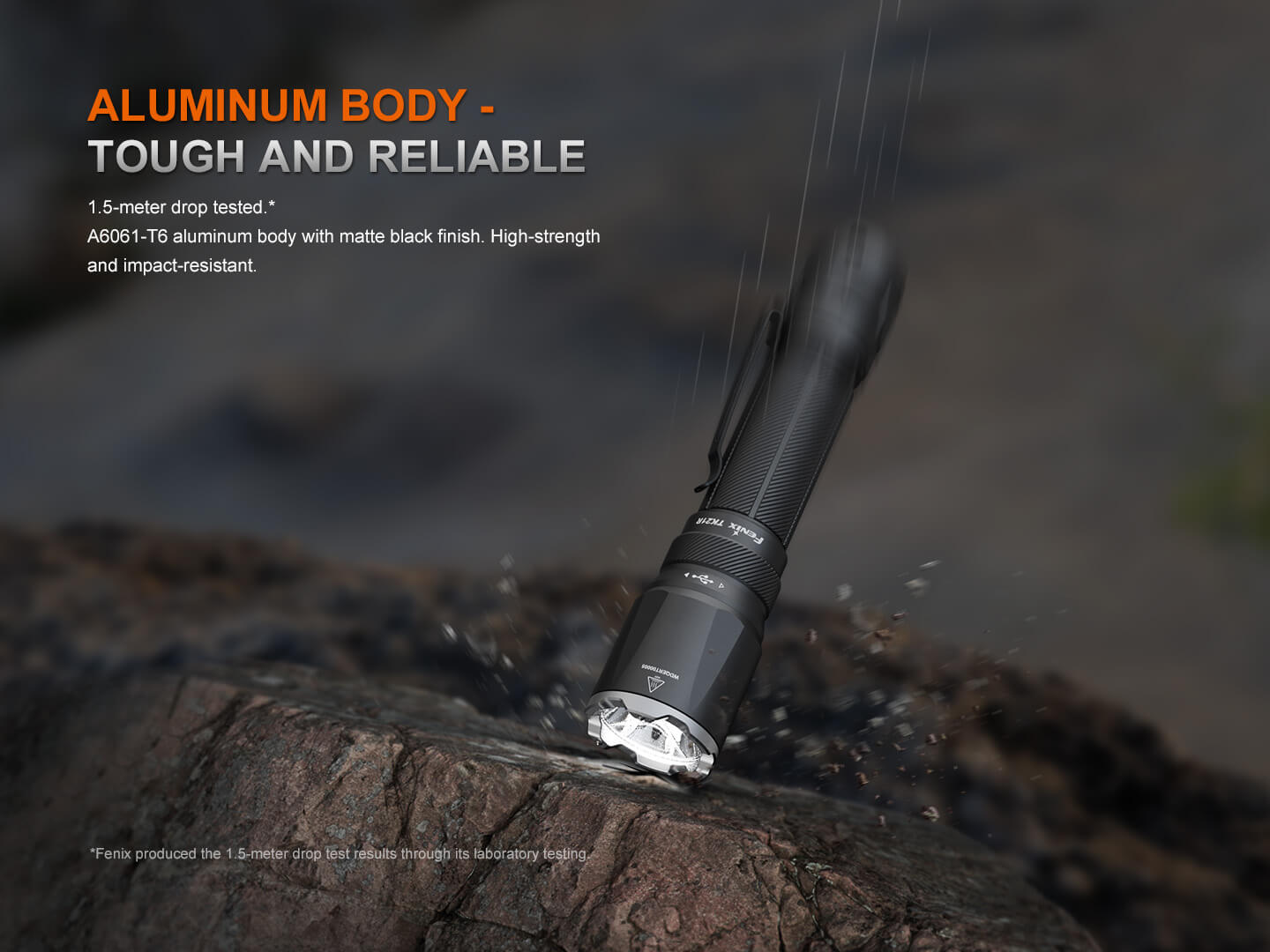 Fenix TK21R Duty Flashlight | 3600 Lumens | 480m | SFT90 LED | APF | 1.5-Hr Charge | IP68