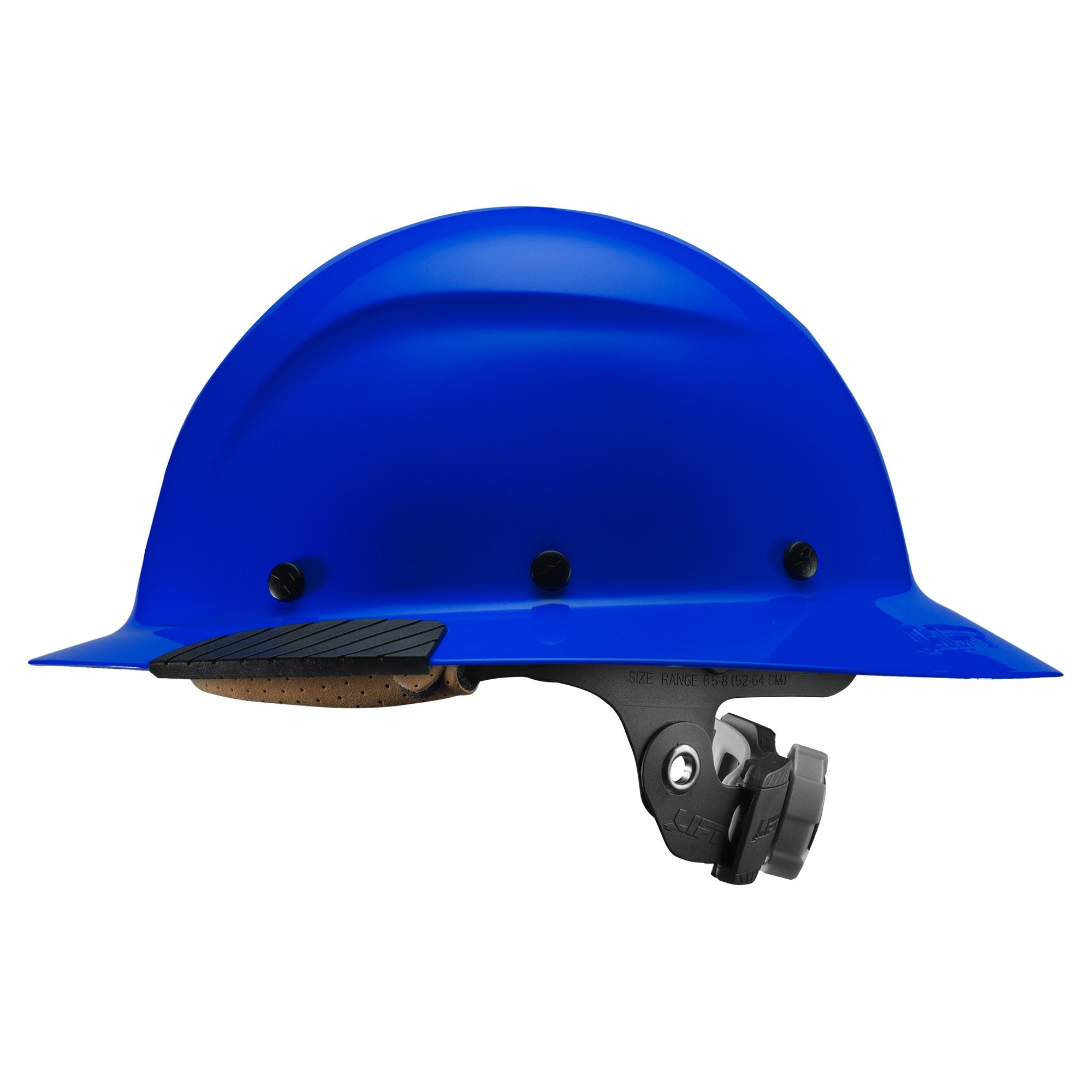LIFT Safety DAX Carbon Blue Full Brim Hard Hat | ANSI Type I Class C | EN 397