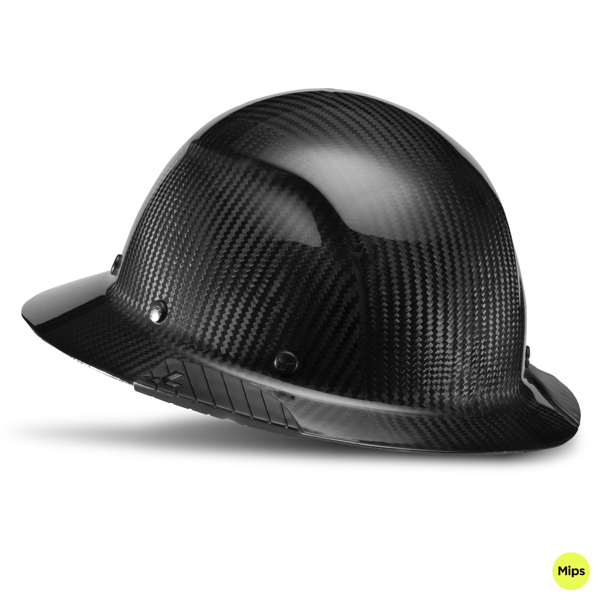 LIFT Safety DAX Full Brim Hard Hat with MIPS | Carbon Gloss | ANSI Type I Class C