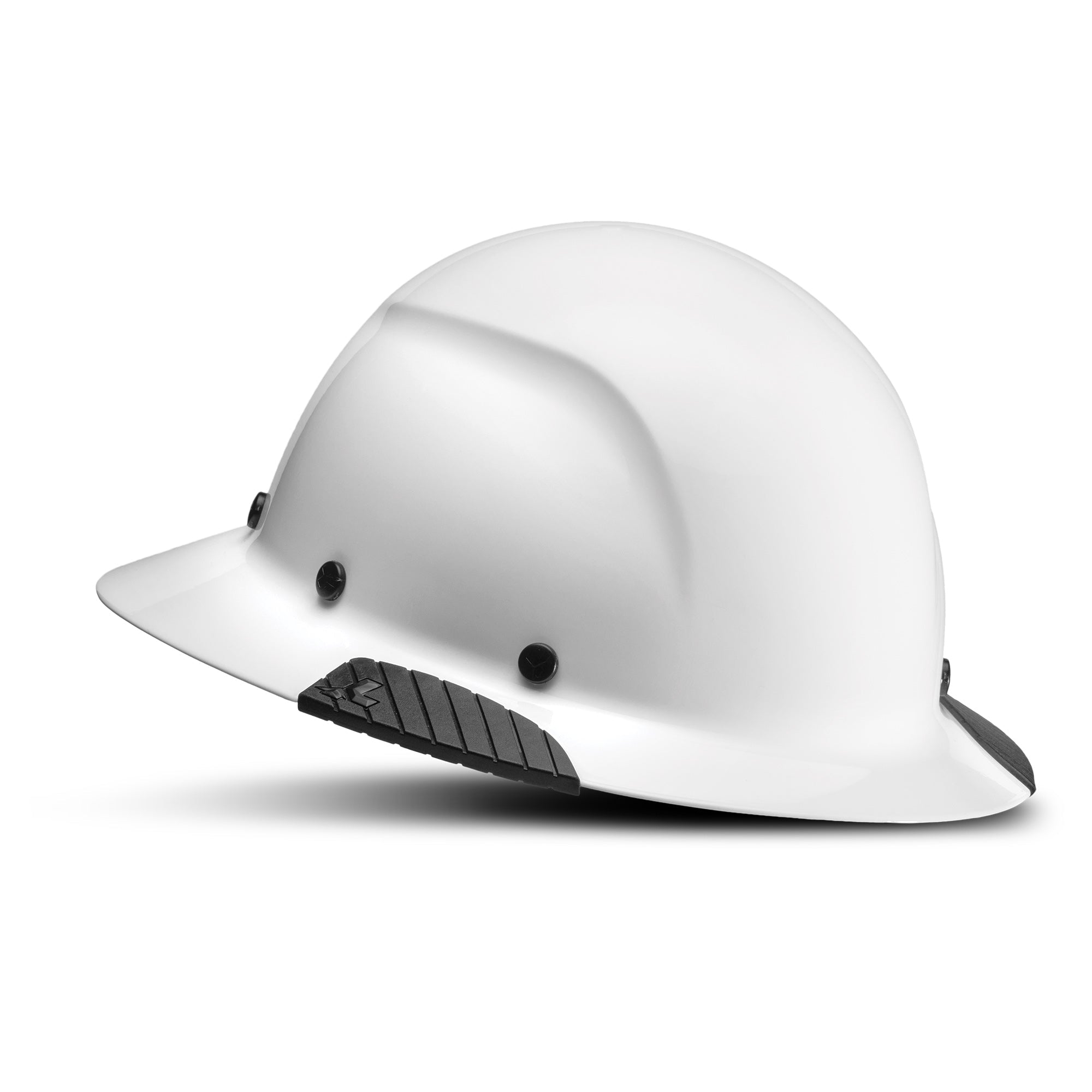 LIFT Safety DAX Carbon Fiber White Full Brim Hard Hat | ANSI Type I Class C | EN 397