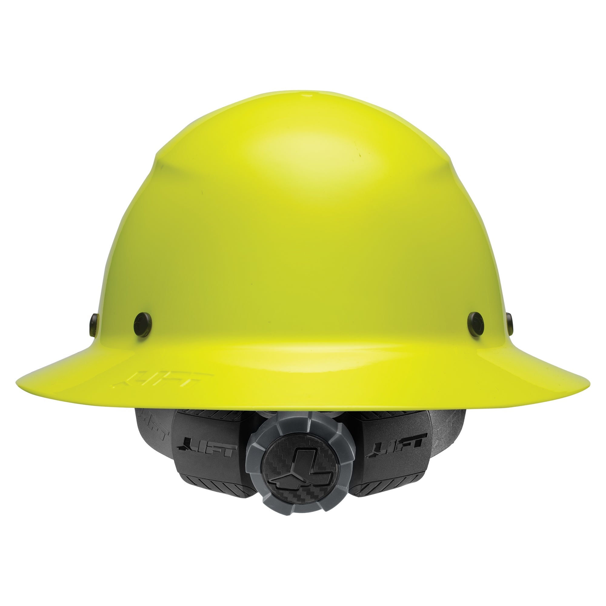 LIFT Safety DAX Full Brim Hard Hat Hi-Viz | ANSI Type I Class G | EN 397 | Yellow & Orange