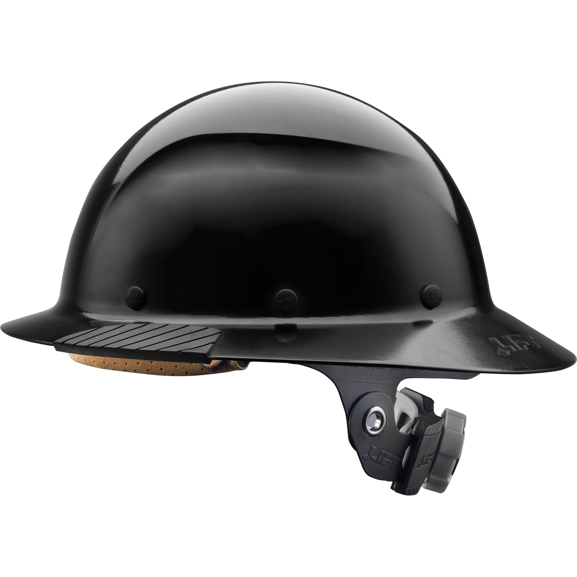 LIFT Safety DAX Full Brim Hard Hat | CSA Z94.1-15 | ANSI Type I Class G | EN 397 | Black