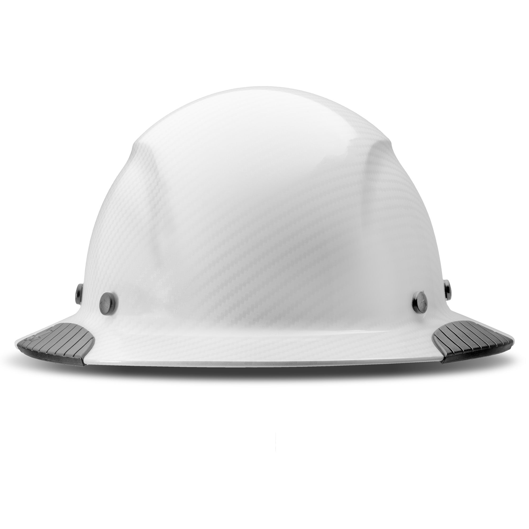 LIFT Safety DAX White Carbon Full Brim Hard Hat | ANSI Type I Class G | EN 397
