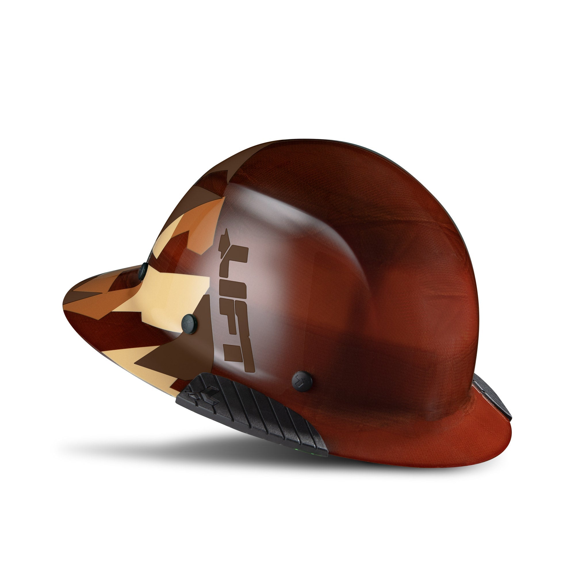 LIFT Safety DAX Fifty/50 Desert Camo Full Brim Hard Hat | ANSI Type I Class G | EN 397