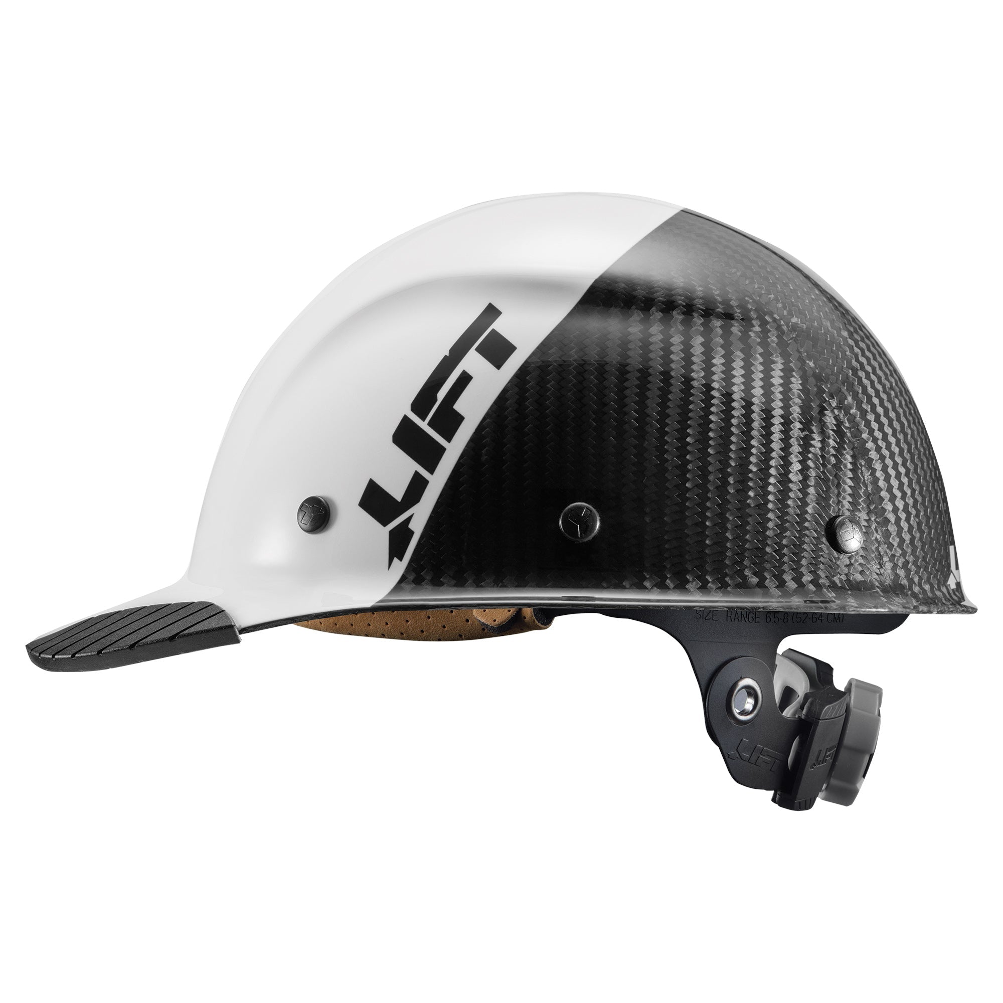 LIFT Safety DAX Fifty/50 Carbon Fiber Cap Style Hard Hat | ANSI Type I Class C | EN 397