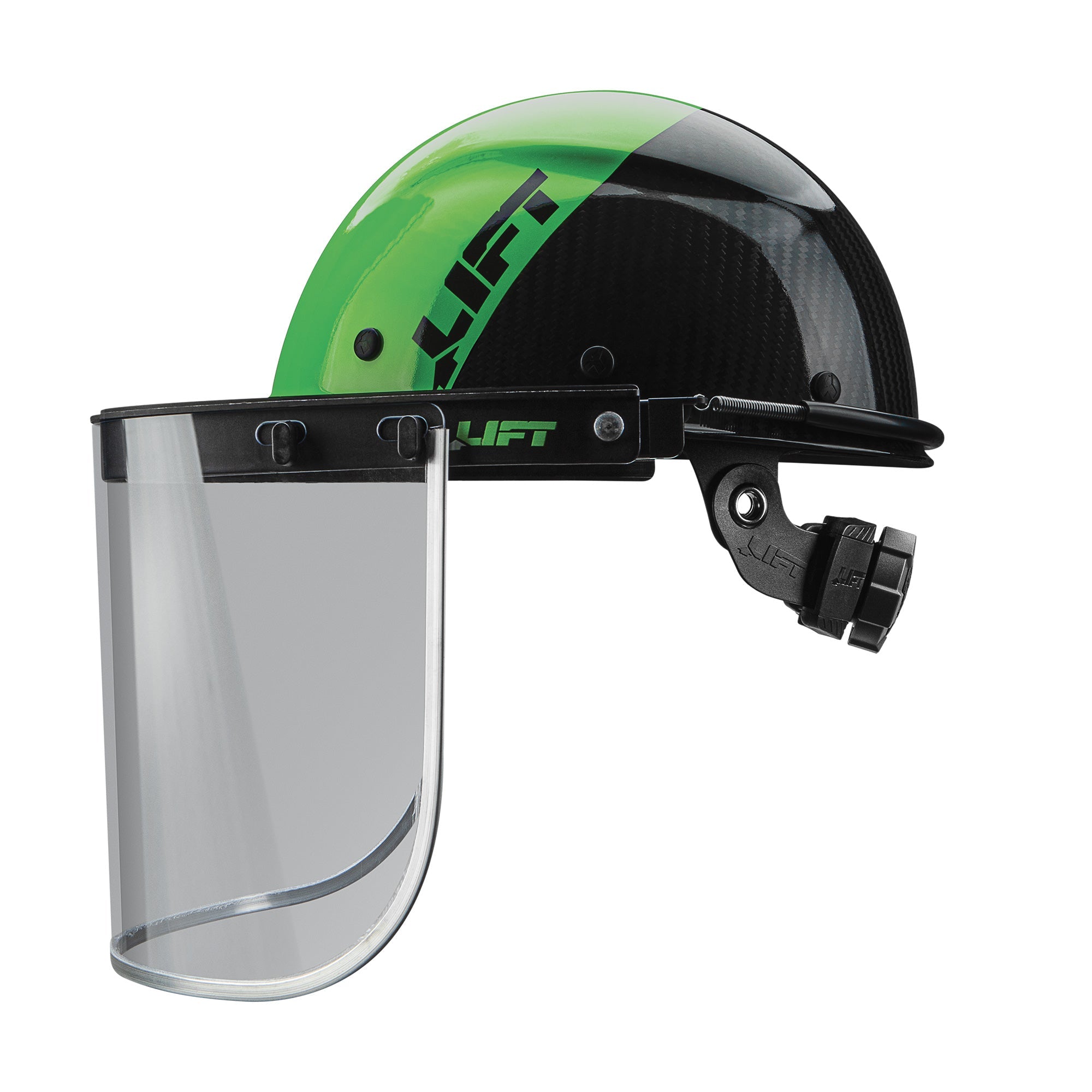 LIFT Safety Faceshield Bracket | ANSI Z87.1 | Cap Style & Full Brim | DAX, Briggs & RADIX