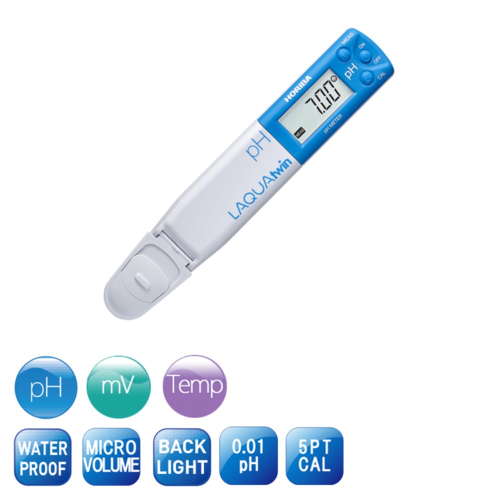 HORIBA LAQUAtwin pH 33 Pocket Water Quality Meters 2