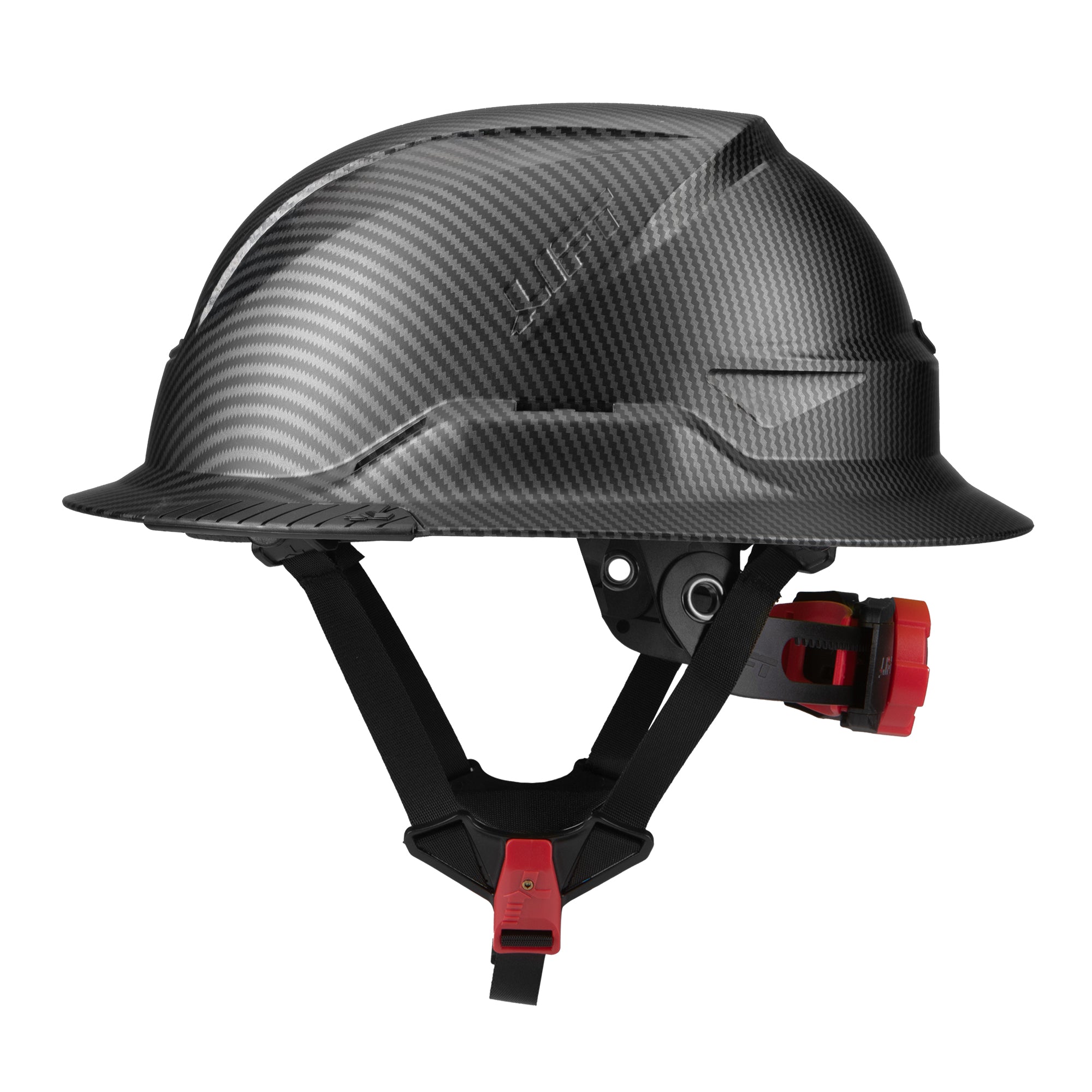 LIFT Safety RADIX Full Brim Non-Vented Safety Helmet with Twiceme® | ANSI Type 2 Class E