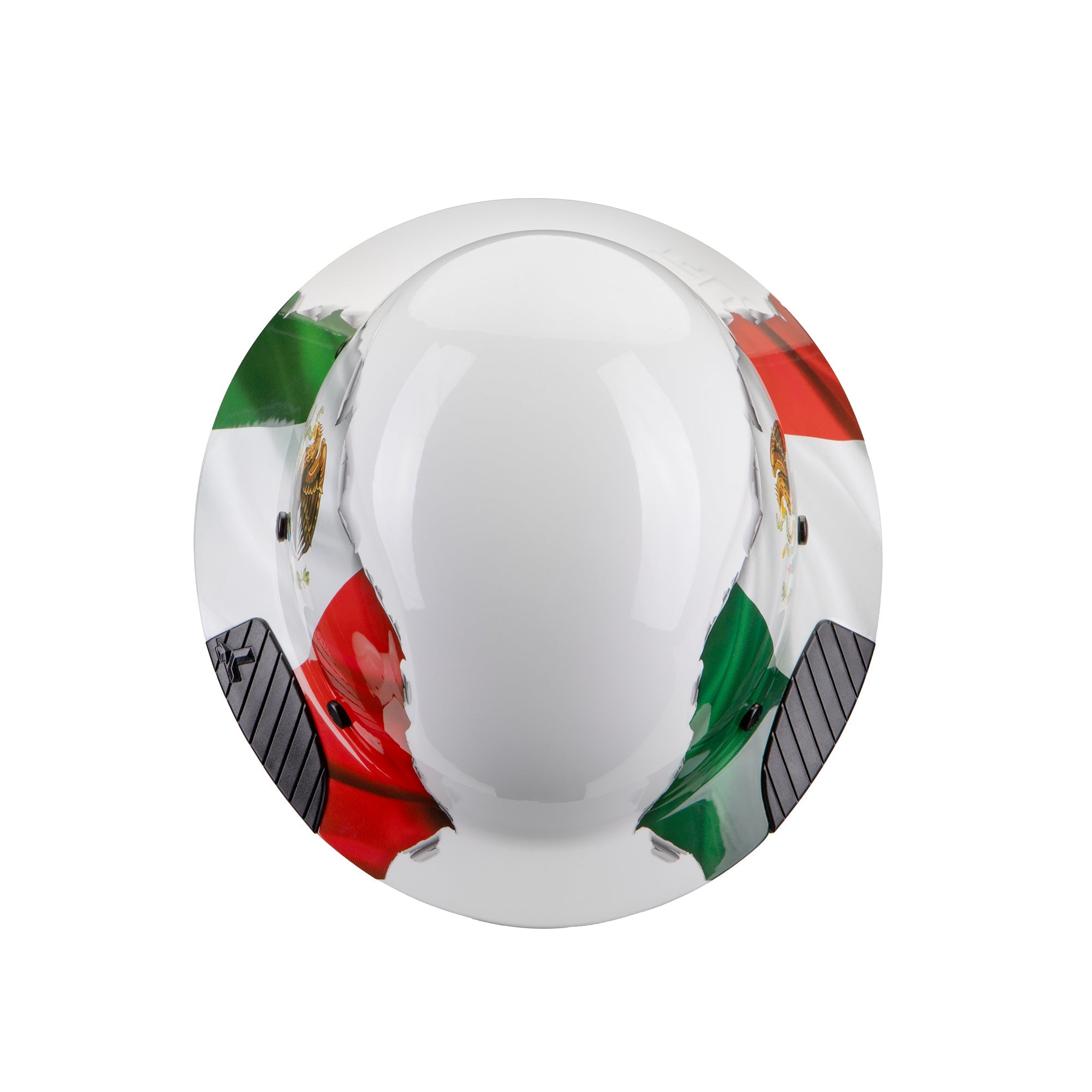 LIFT Safety DAX Mexican Flag Full Brim Hard Hat | ANSI Type I Class G | EN 397