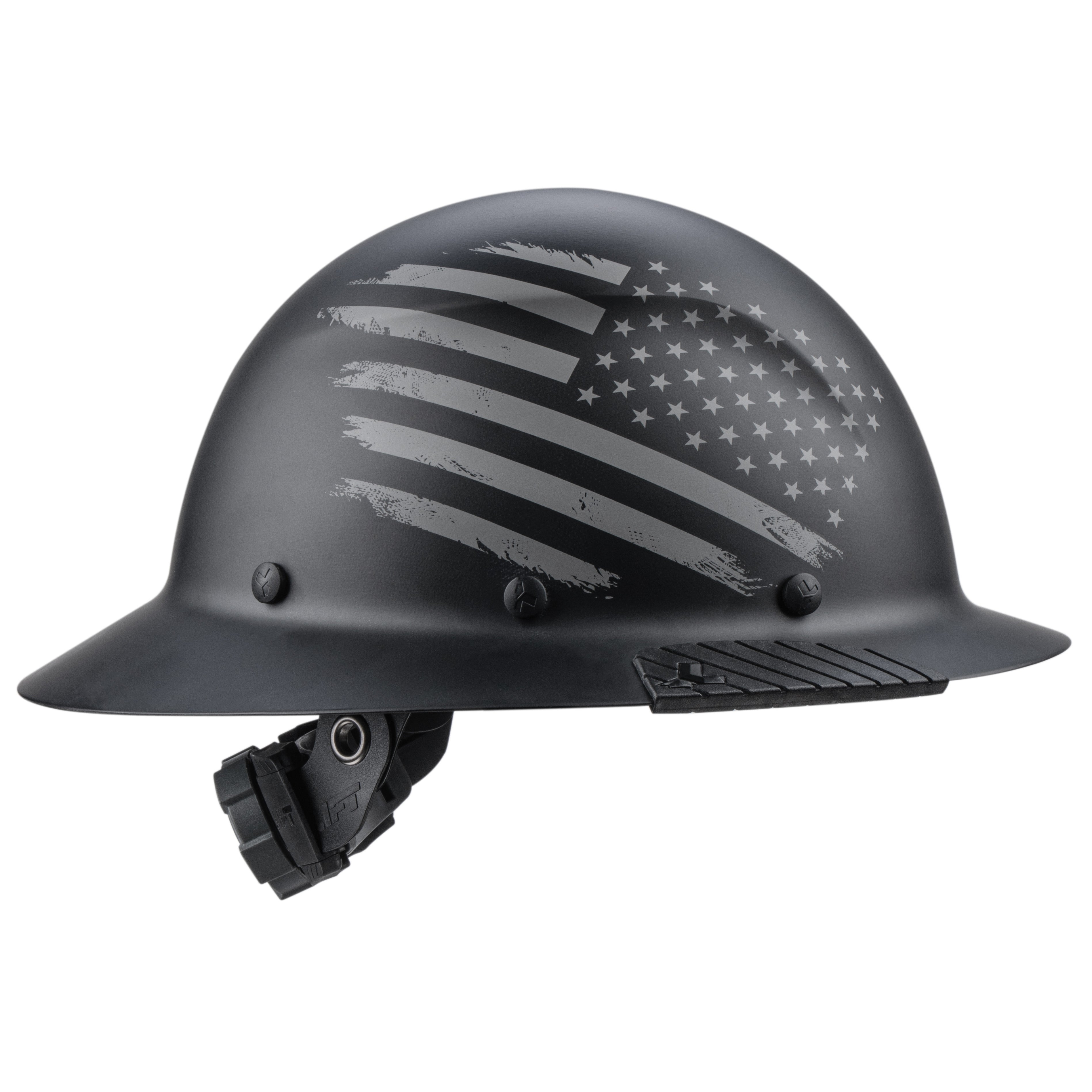 LIFT Safety DAX Patriot Full Brim Hard Hat | ANSI Type I Class G